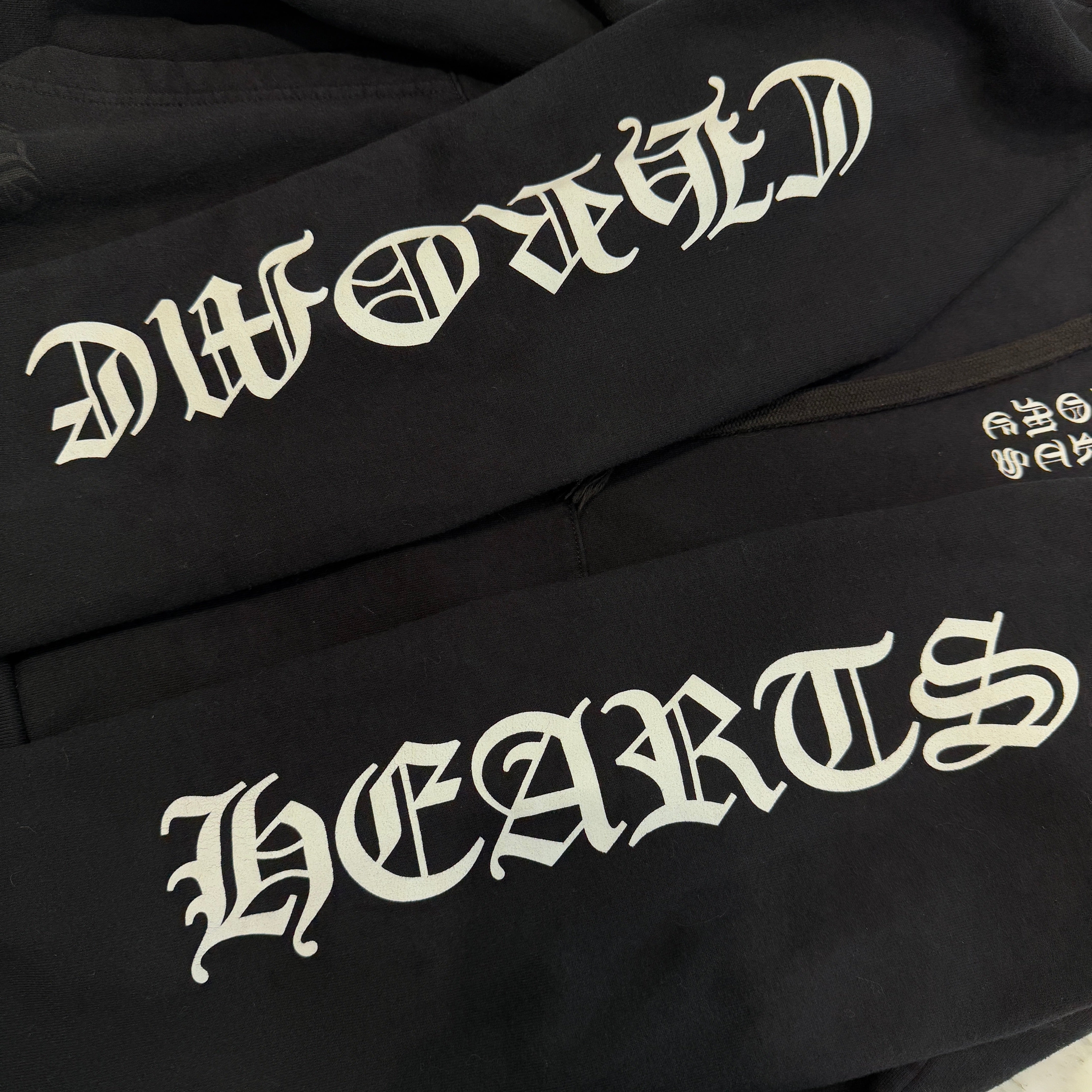 CHROME HEARTS Vertical Arm Logo Pullover Hoodie Size XXL クロムハーツ ヴァーティカルアームロゴ プルオーバーフーディーサイズXXL
