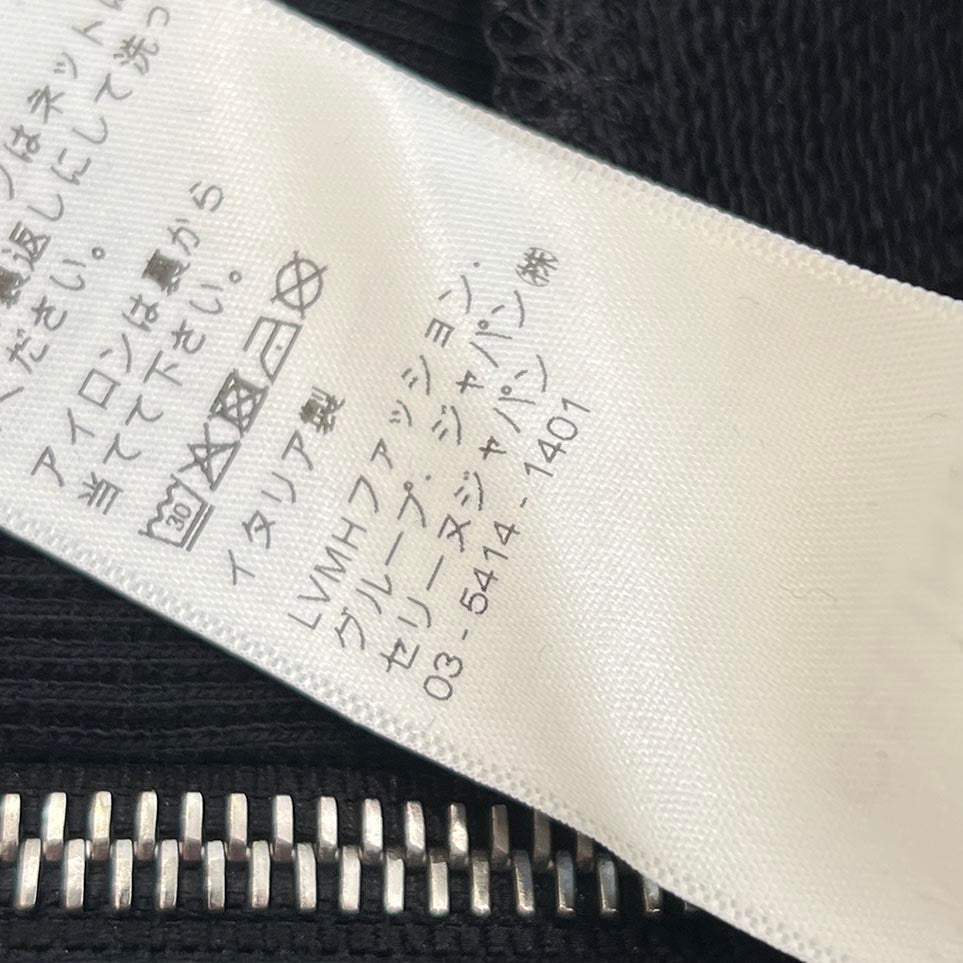 CELINE 2021SS Hooded Logo Zip Up Cotton Hoodie 2Y497052H Size XL セリーヌ フーデッドロゴ ジップアップ フーディ サイズXL