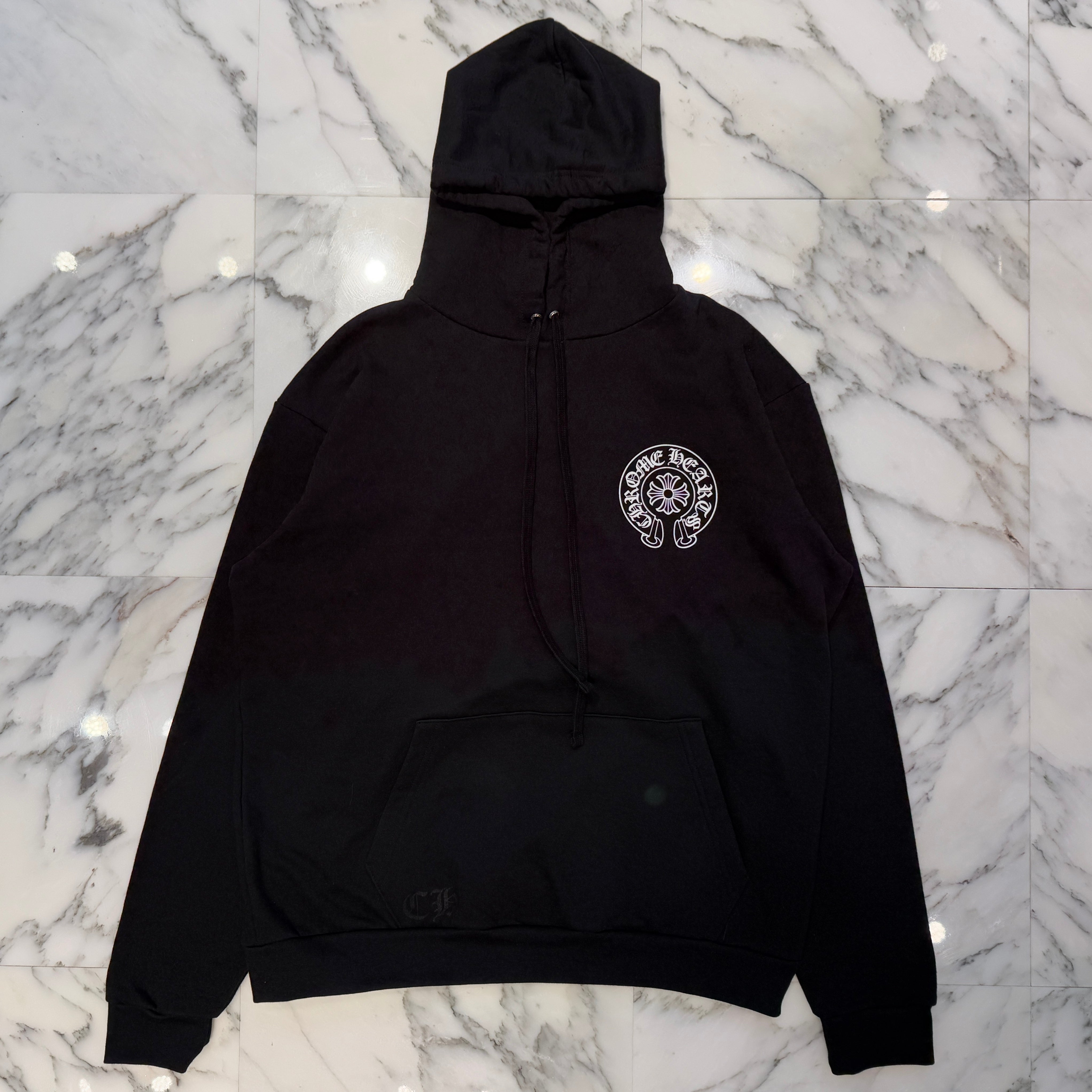 CHROME HEARTS Miami Limited Horseshoe Pullover Hoodie Size L クロムハーツ マイアミ限定 ホースシュー プルオーバー フーディ サイズL