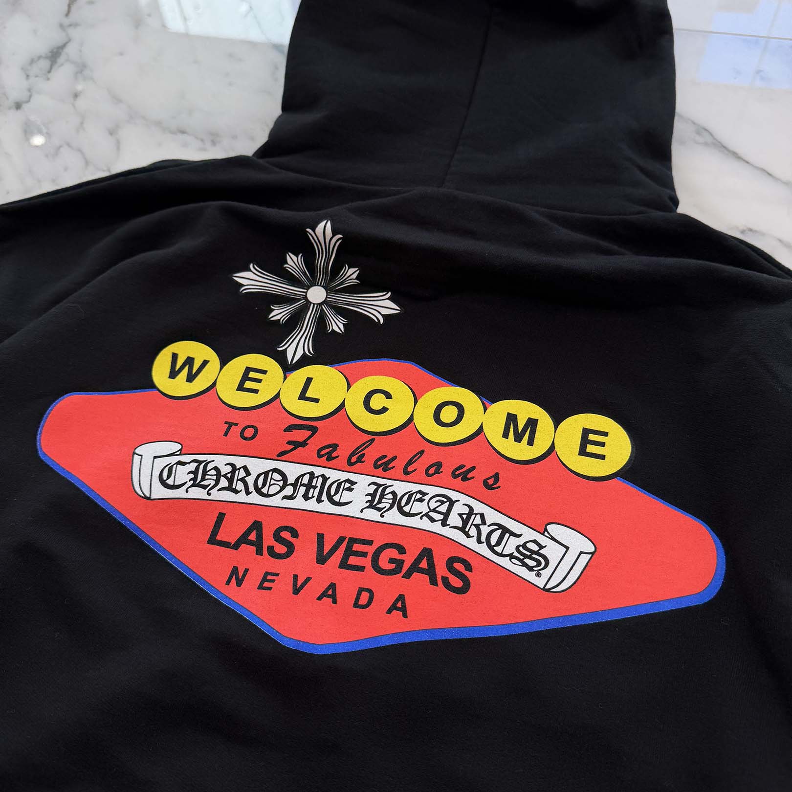 CHROME HEARTS Las Vegas Limited Pullover Hoodie Size M クロムハーツ ラスベガス限定 プルオーバーフーディ サイズM