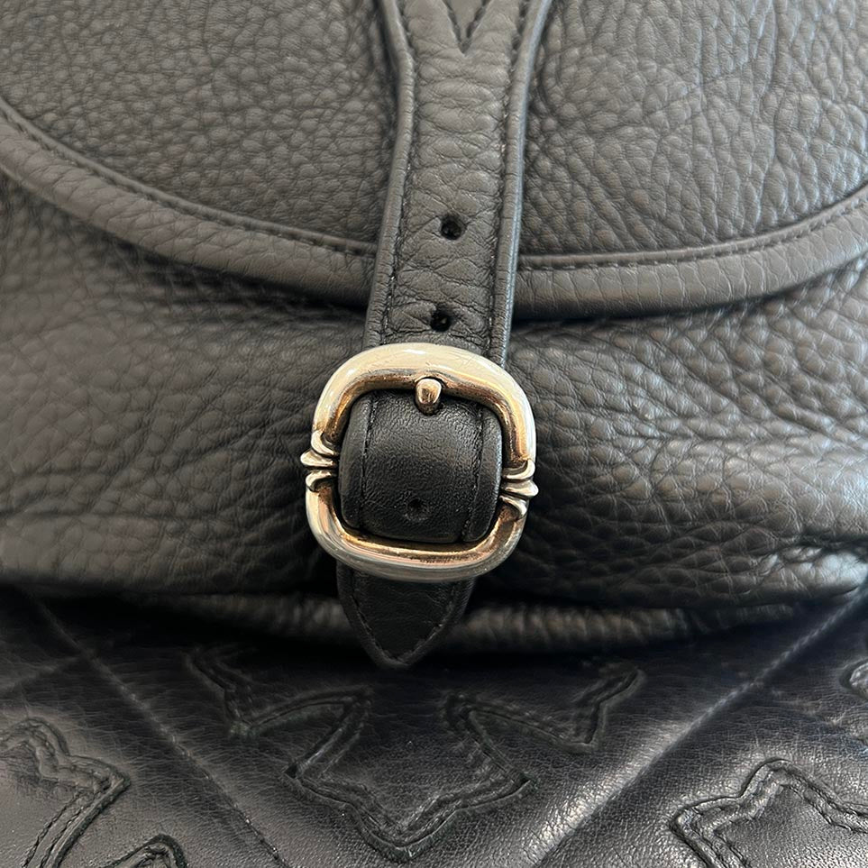 CHROME HEARTS 1 SNAT PACK LEATHER WAIST BAG クロムハーツ 1スナットパック レザー ウェストバッグ