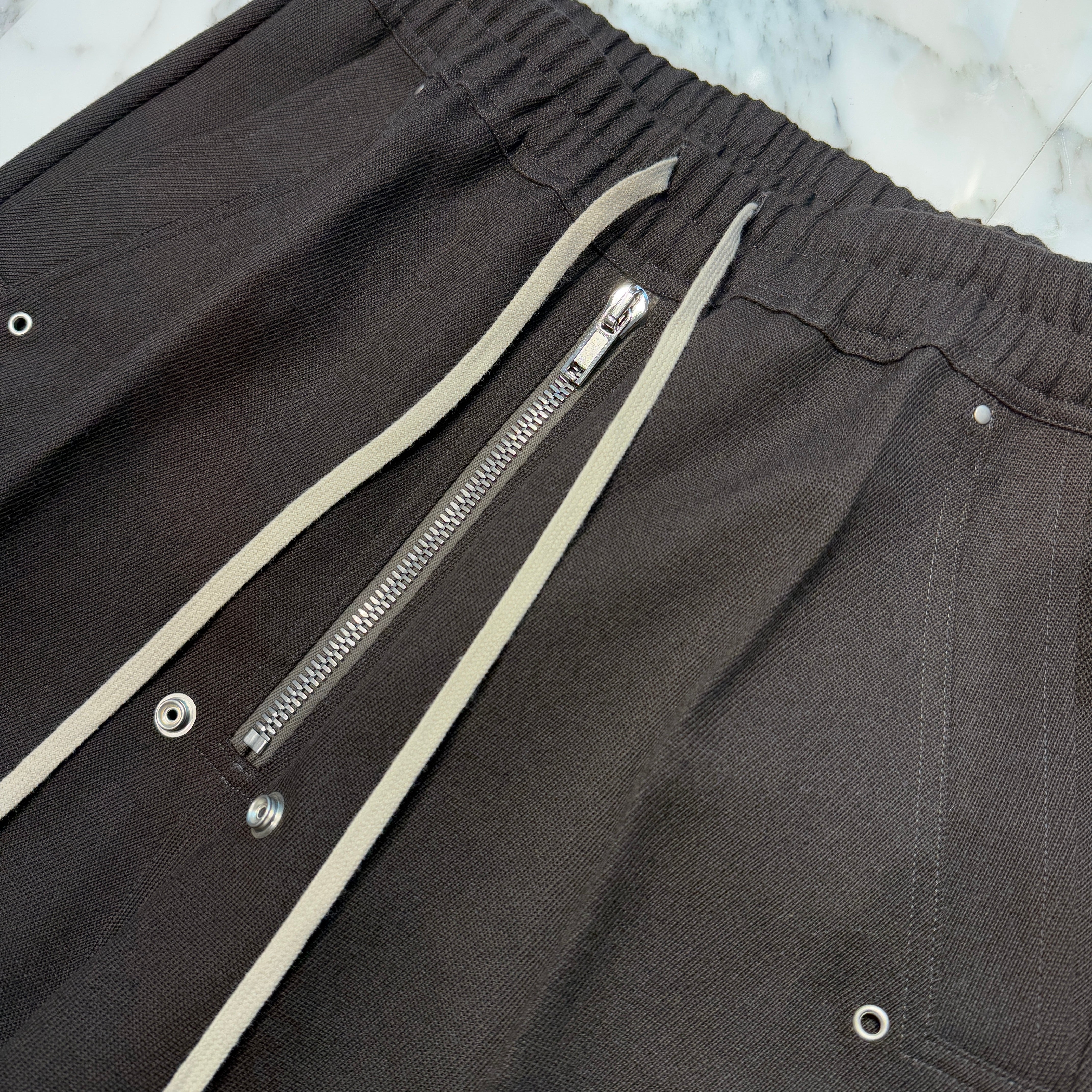 Rick Owens 2024AW Brushed Heavy Twill Wide Bela Pants RU02D6366-WA Size 40 リックオウエンス ブラッシュド ヘビー ツイル ワイドベラ パンツ