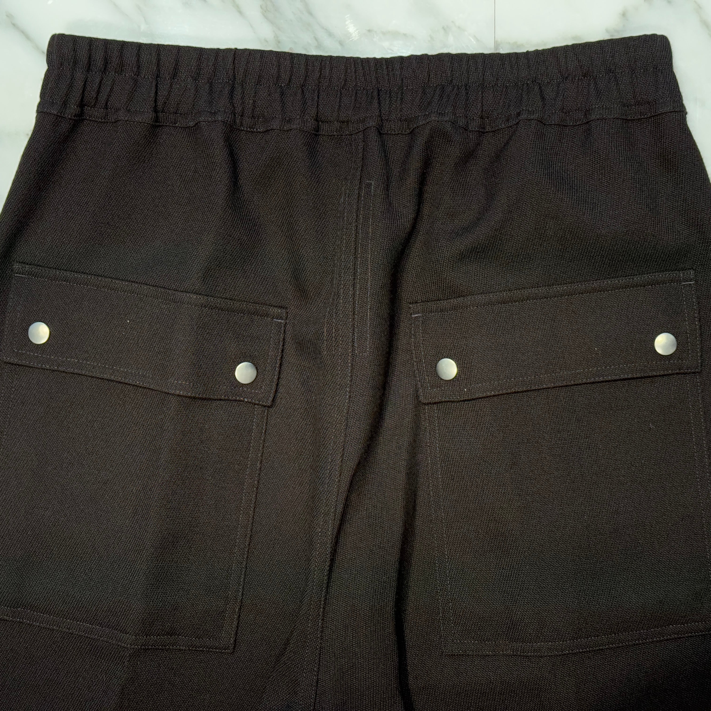 Rick Owens 2024AW Brushed Heavy Twill Wide Bela Pants RU02D6366-WA Size 40 リックオウエンス ブラッシュド ヘビー ツイル ワイドベラ パンツ