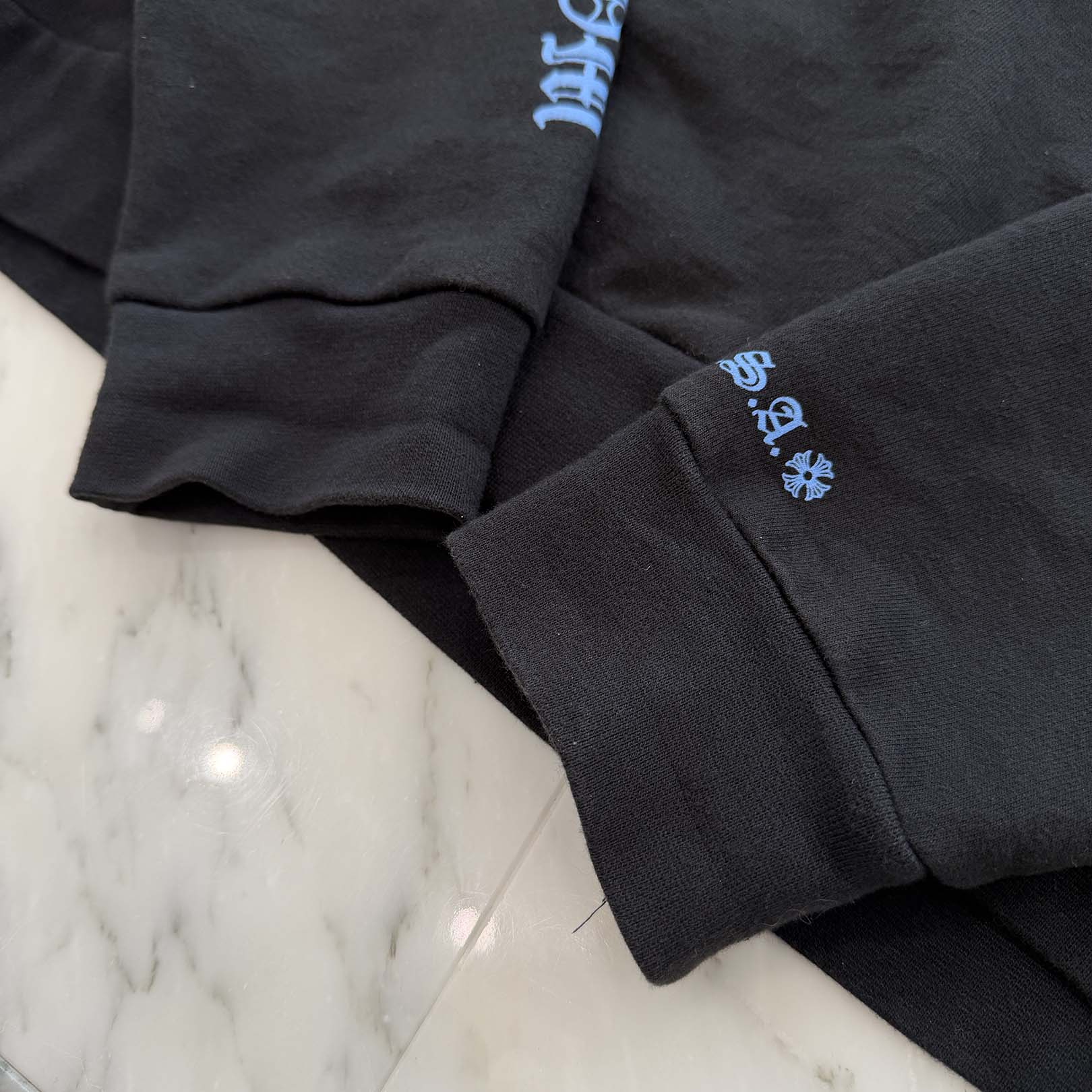 CHROME HEARTS Online Limited Horseshoe Pullover Hoodie Size M クロムハーツ オンライン限定 ホースシュー プルオーバーフーディー サイズM