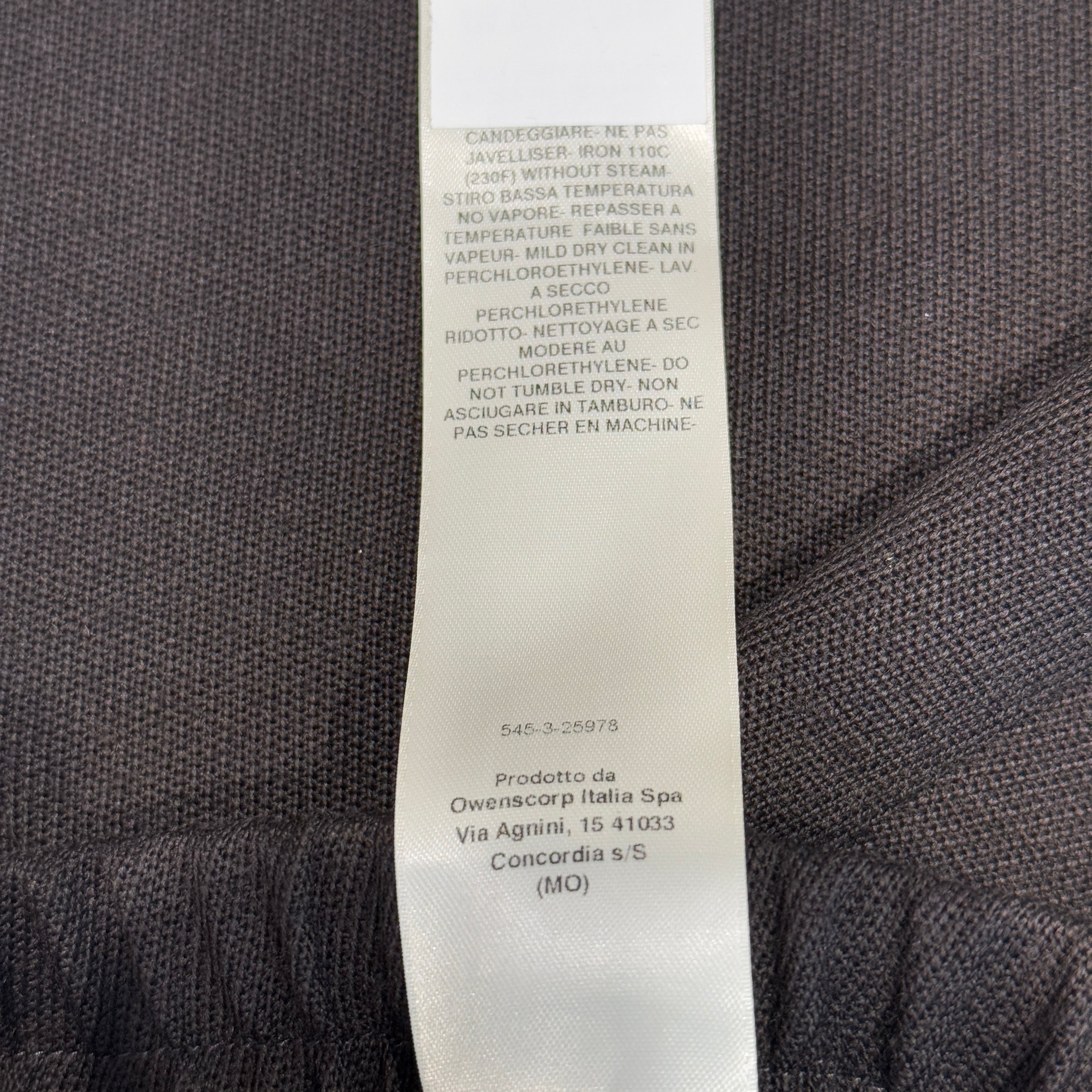 Rick Owens 2024AW Brushed Heavy Twill Wide Bela Pants RU02D6366-WA Size 40 リックオウエンス ブラッシュド ヘビー ツイル ワイドベラ パンツ