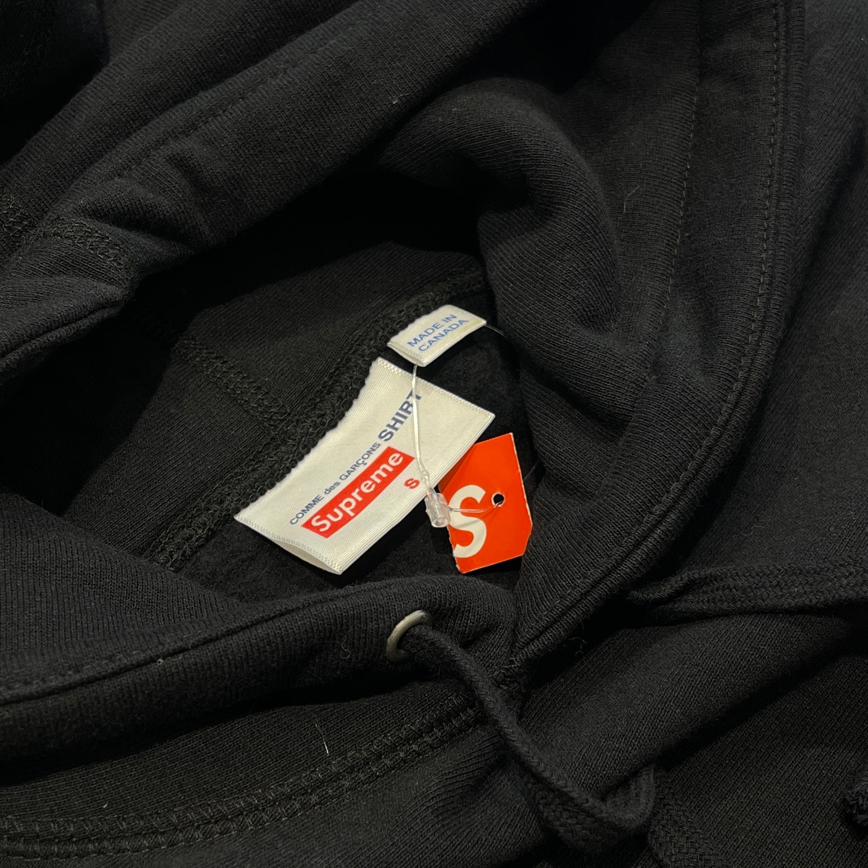 Supreme × Comme Des Garcons 2017SS Box Logo Hoodie Size S シュプリーム × コムデギャルソン ボックスロゴ フーディー サイズS