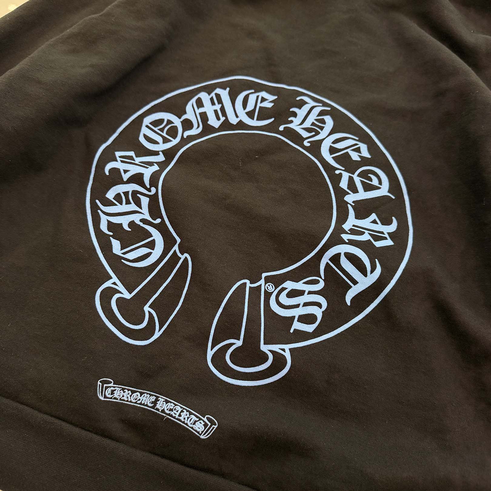 CHROME HEARTS Online Limited Horseshoe Pullover Hoodie Size M クロムハーツ オンライン限定 ホースシュー プルオーバーフーディー サイズM