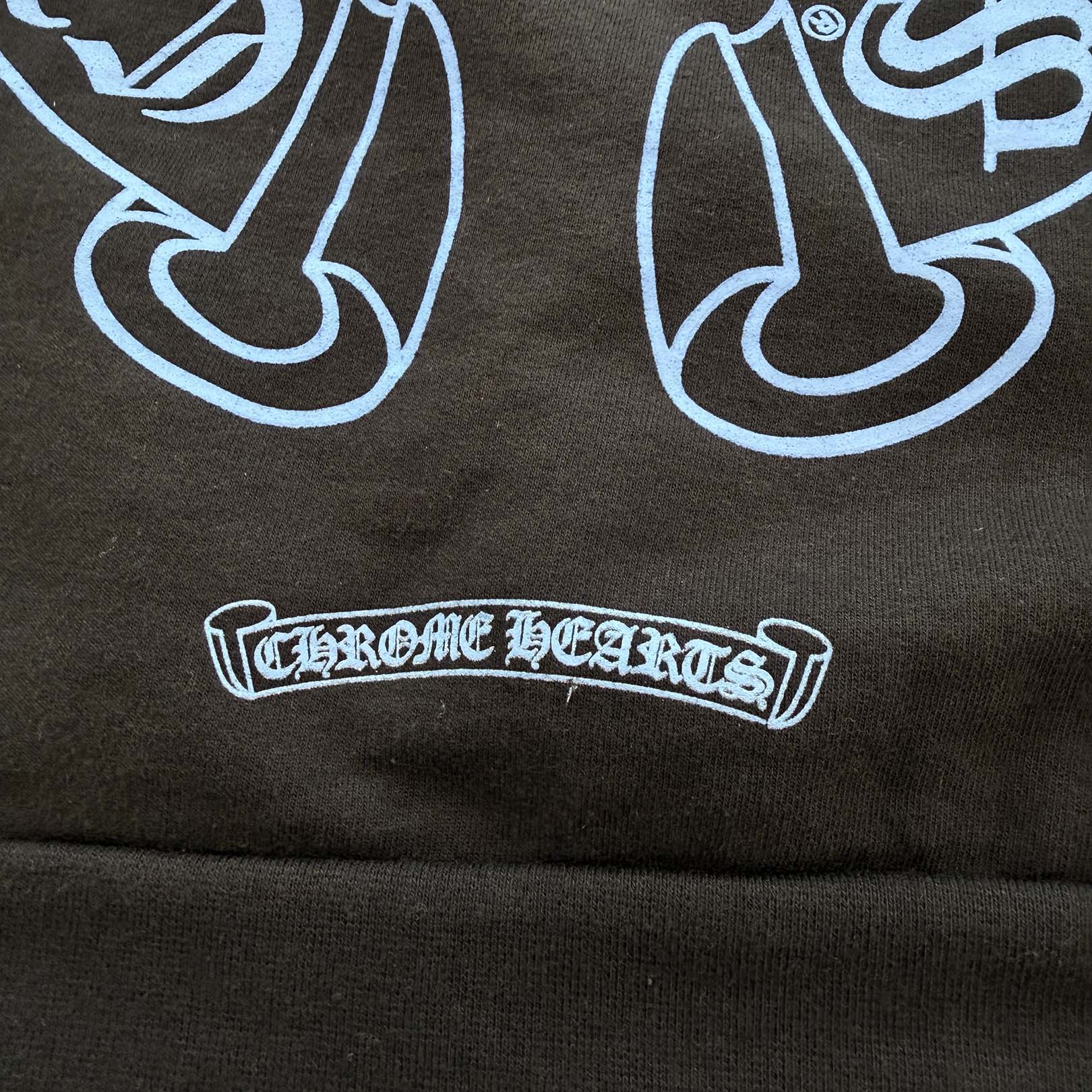 CHROME HEARTS Online Limited Horseshoe Pullover Hoodie Size M クロムハーツ オンライン限定 ホースシュー プルオーバーフーディー サイズM