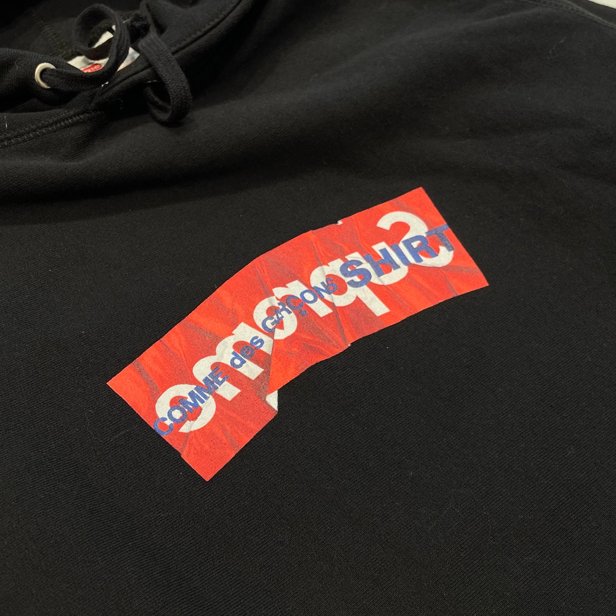 Supreme × Comme Des Garcons 2017SS Box Logo Hoodie Size S シュプリーム × コムデギャルソン ボックスロゴ フーディー サイズS