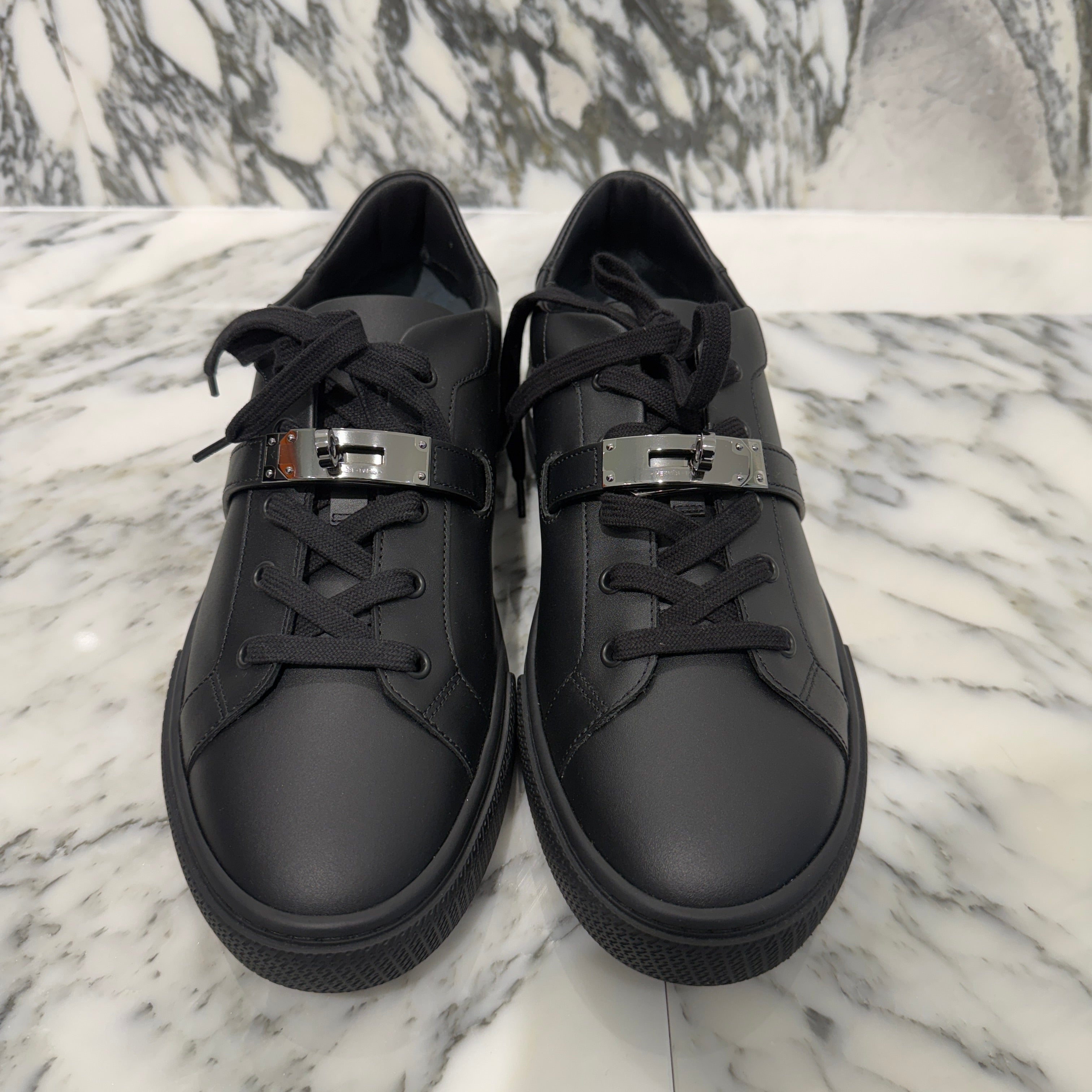 HERMES 2024SS Day Kelly Buckle Sneakers H212256Z 90350 Size 42(26.5cm) エルメス デイ ケリーバックルスニーカー サイズ42(26.5cm)