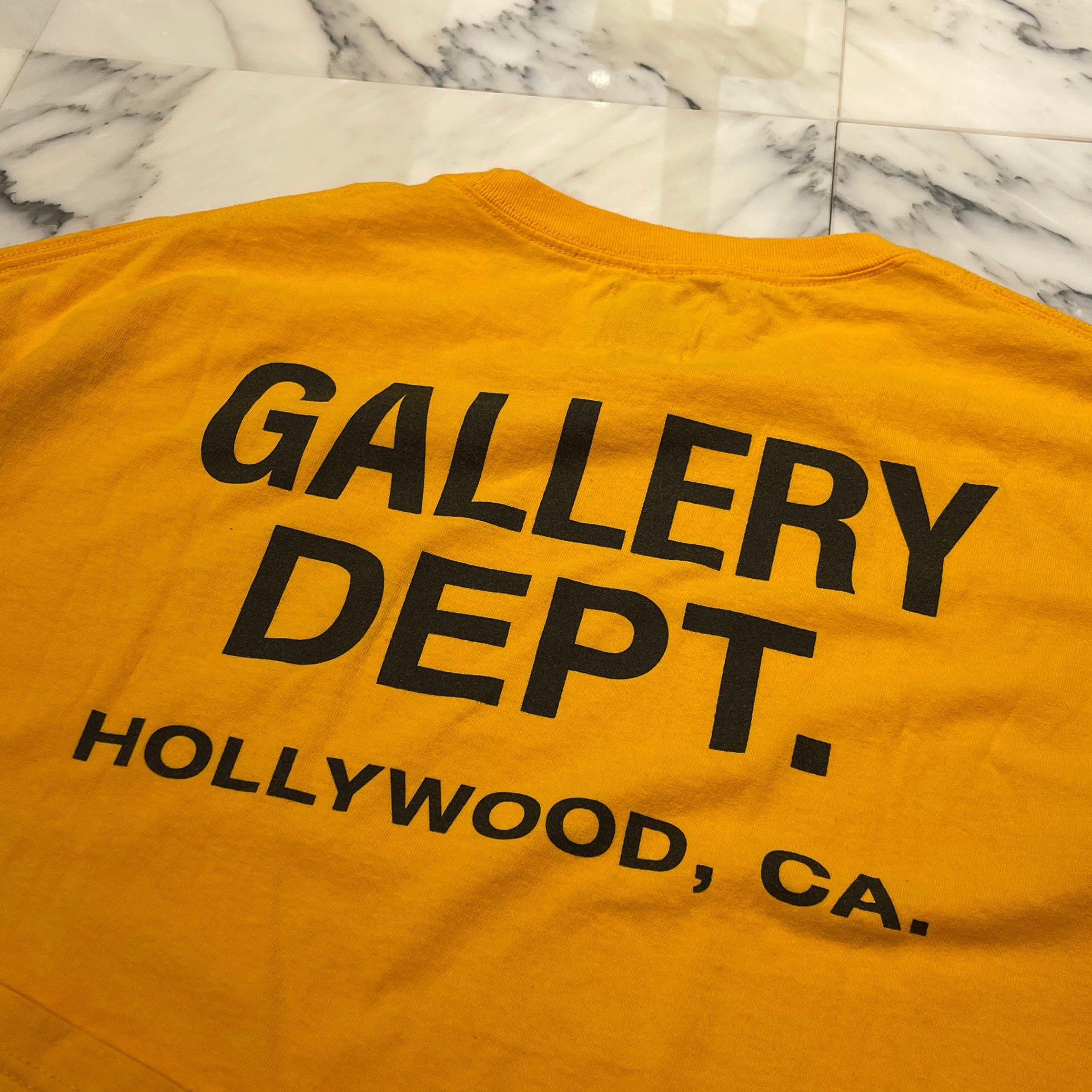 GALLERY DEPT. Souvenir Vintage Tシャツ XL 黄