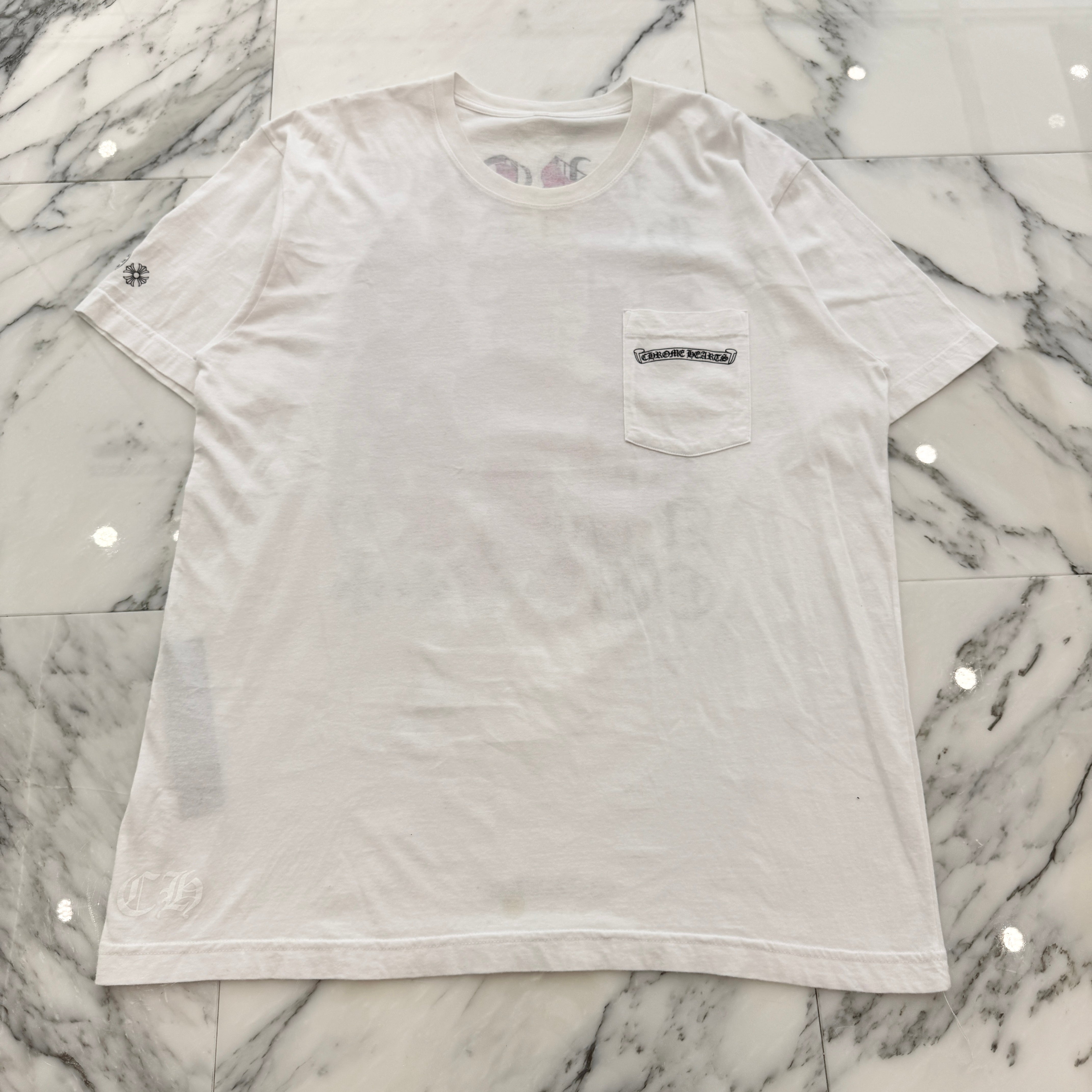 CHROME HEARTS Dagger Eye Chart Tee Size XL クロムハーツ ダガーアイ