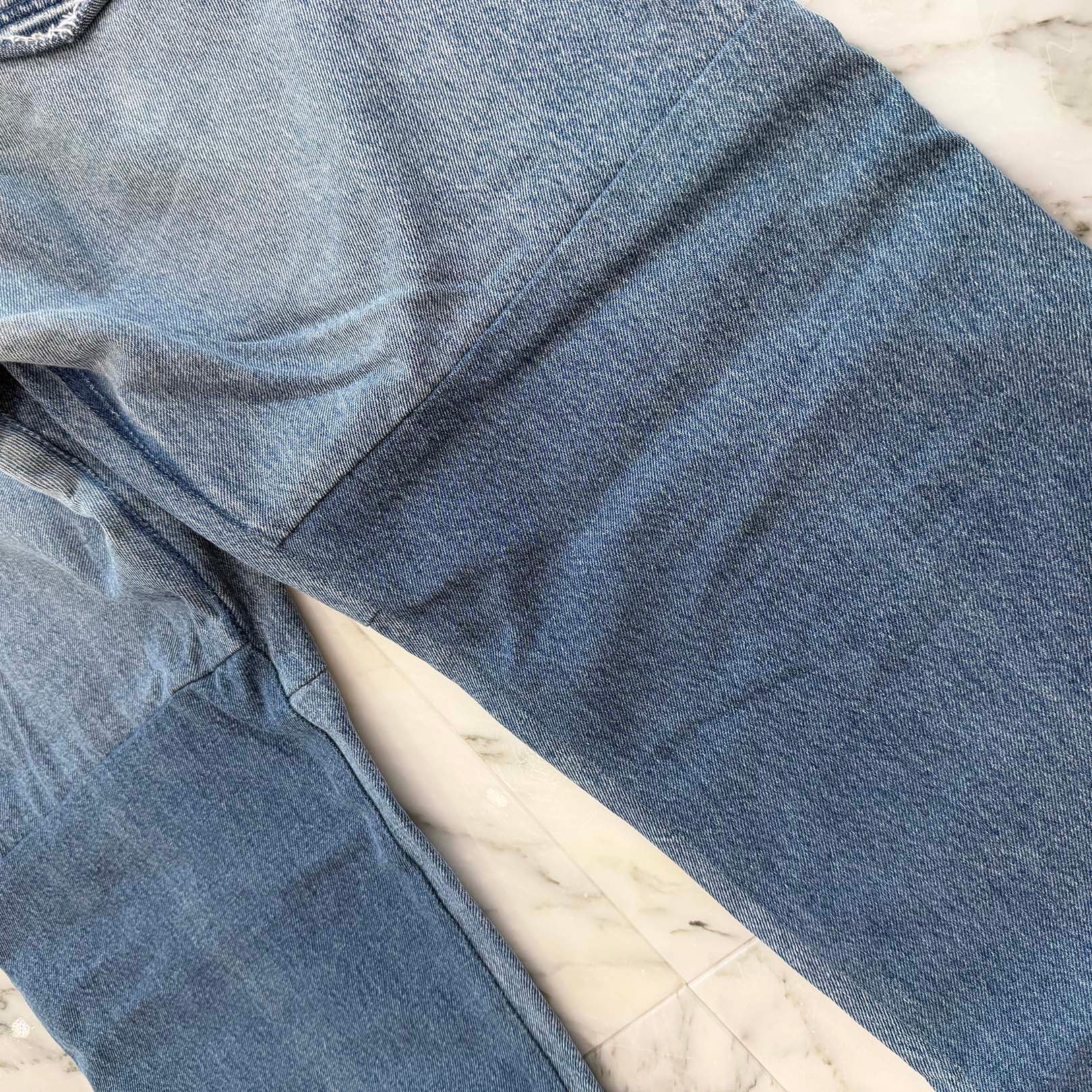 READY MADE 2024SS Wide Flare Denim Pants RE-CO-BL-00-00-251 Size W37 L31  レディメイド ワイド フレア デニム パンツ サイズW37 L31