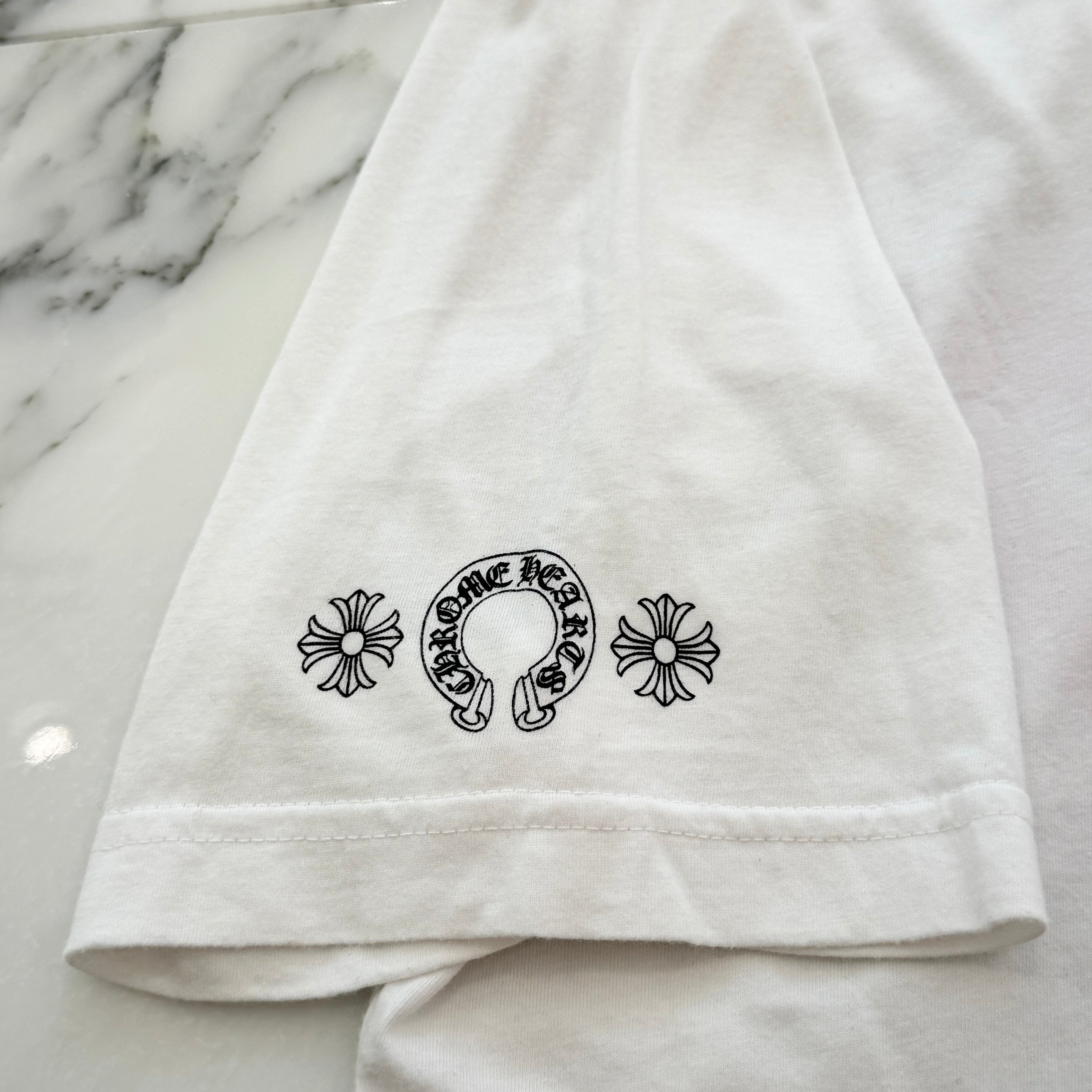 クロムハーツ ダガー アイチャート Tシャツ XL CHROME HEARTS Dagger Eye Chart Tee Size XL クロムハーツ ダガーアイ