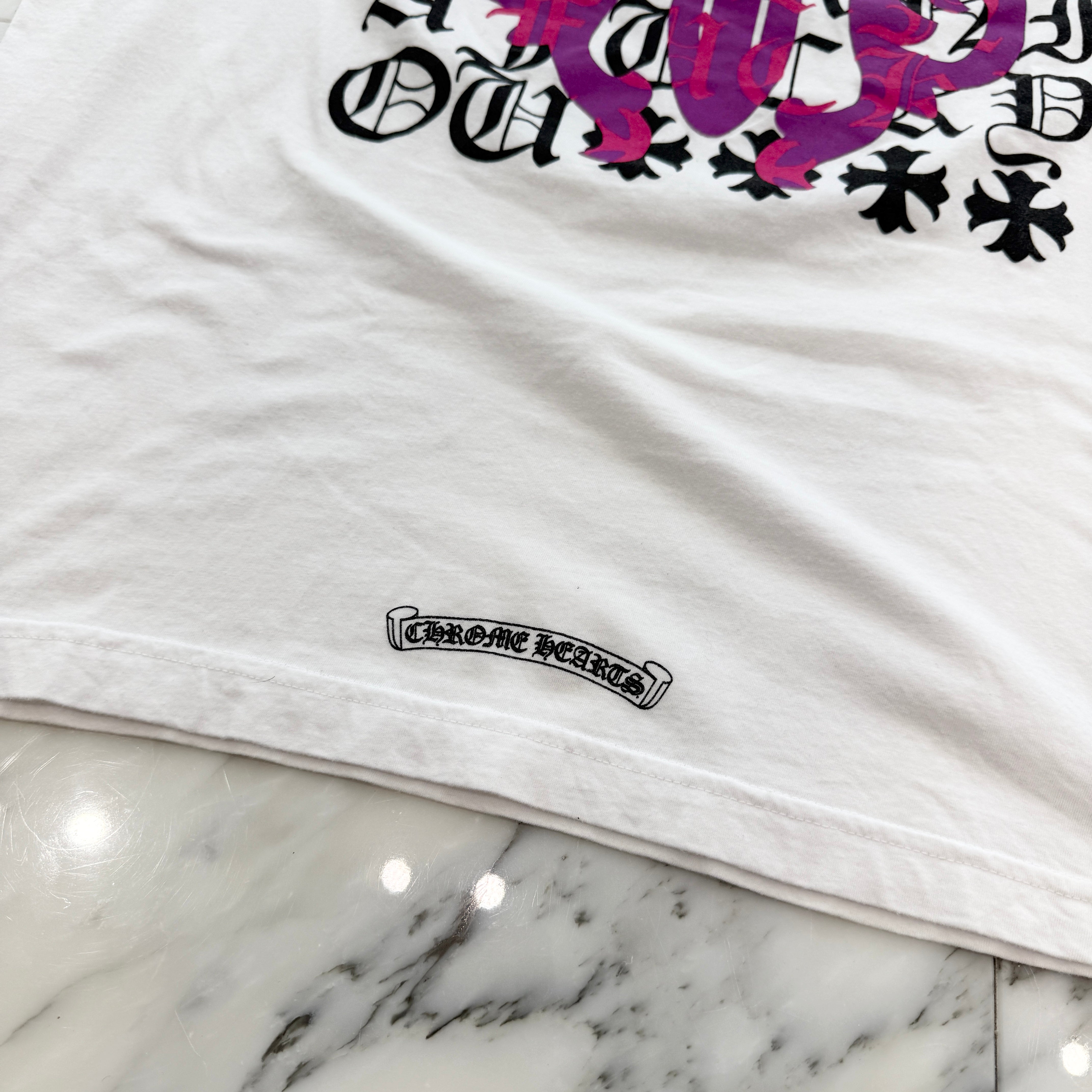 CHROME HEARTS Dagger Eye Chart Tee Size XL クロムハーツ ダガーアイ