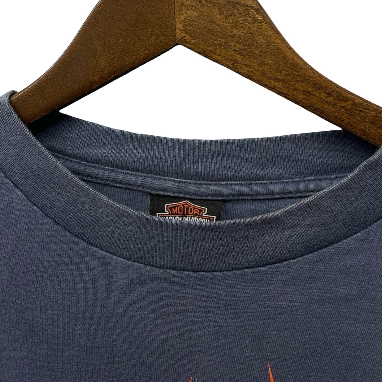 Vintage 90's Harley-Davidson VASCA V-ROD Classic Motorcycles L/S Tee Size L