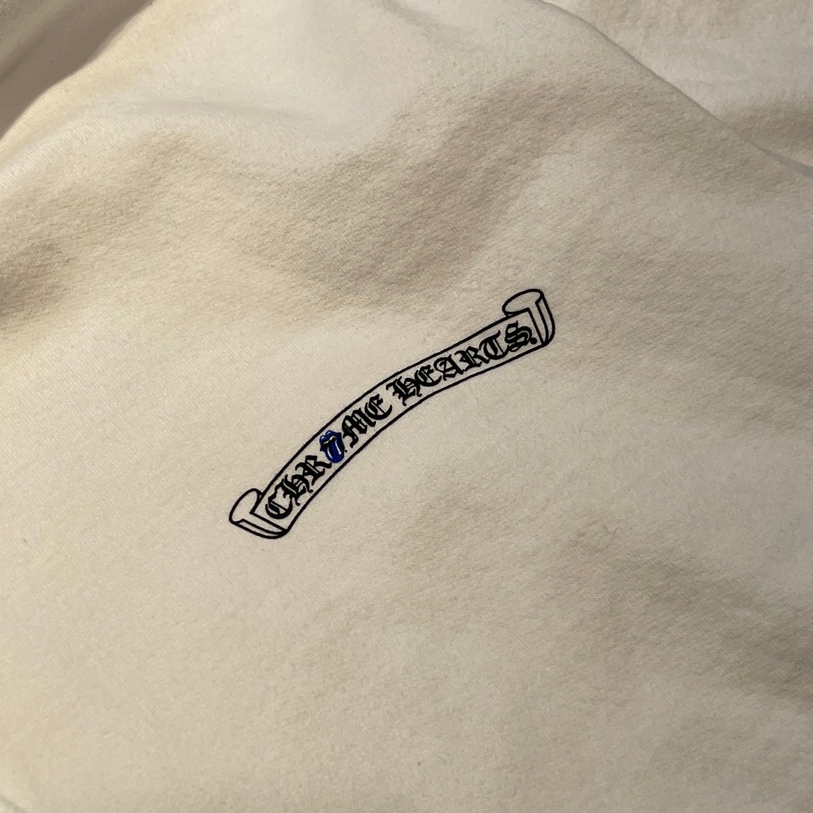 CHROME HEARTS × The Rolling Stones Las Vegas Limited Lip & Tongue Pullover Hoodie Size XL クロムハーツ × ローリングストーンズ ラスベガス限定 リップ&タン プルオーバーフーディー サイズXL