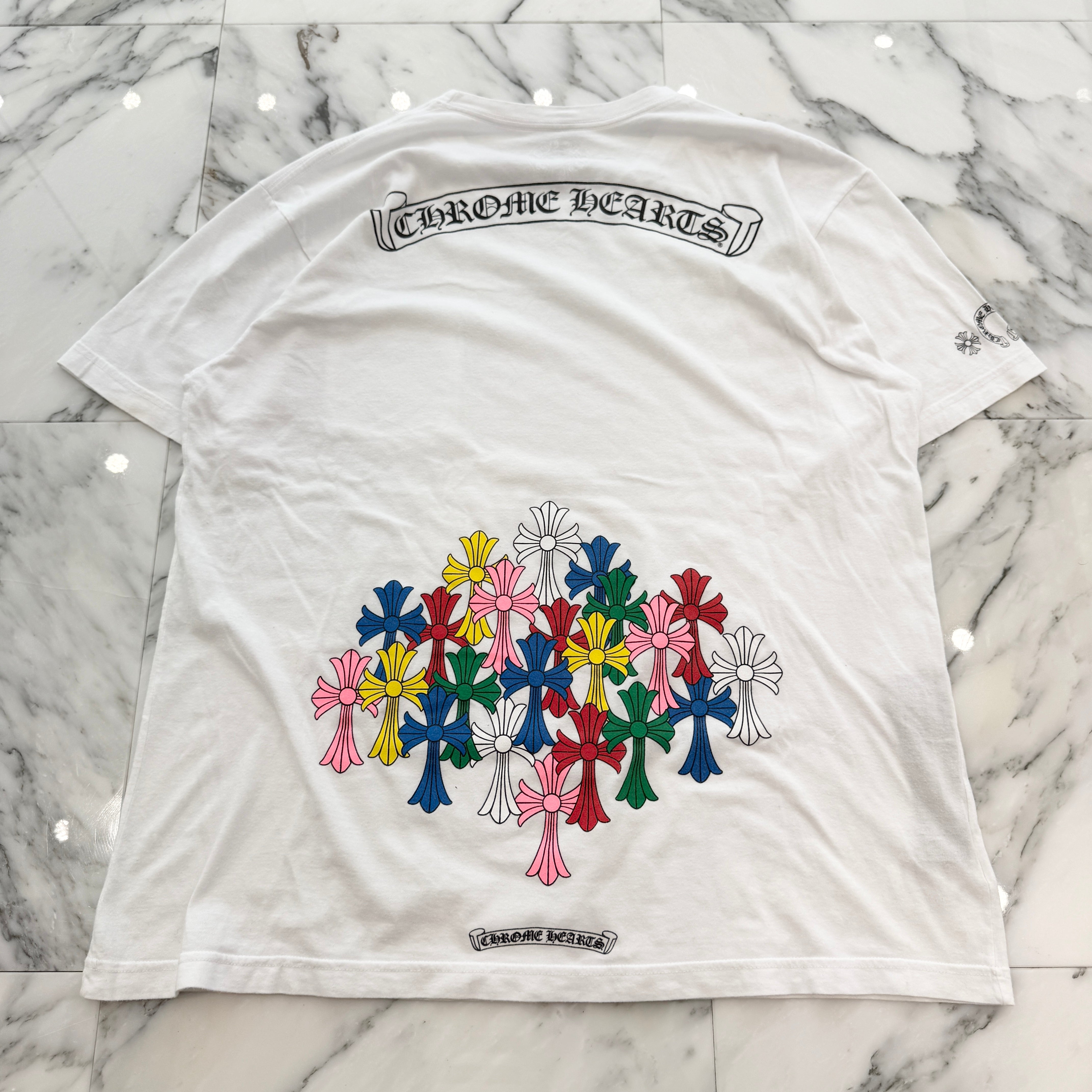 CHROME HEARTS MLTCOL CEM CRS Tee Size XL クロムハーツ マルチカラー セメタリークロス Tシャツ サイズXL