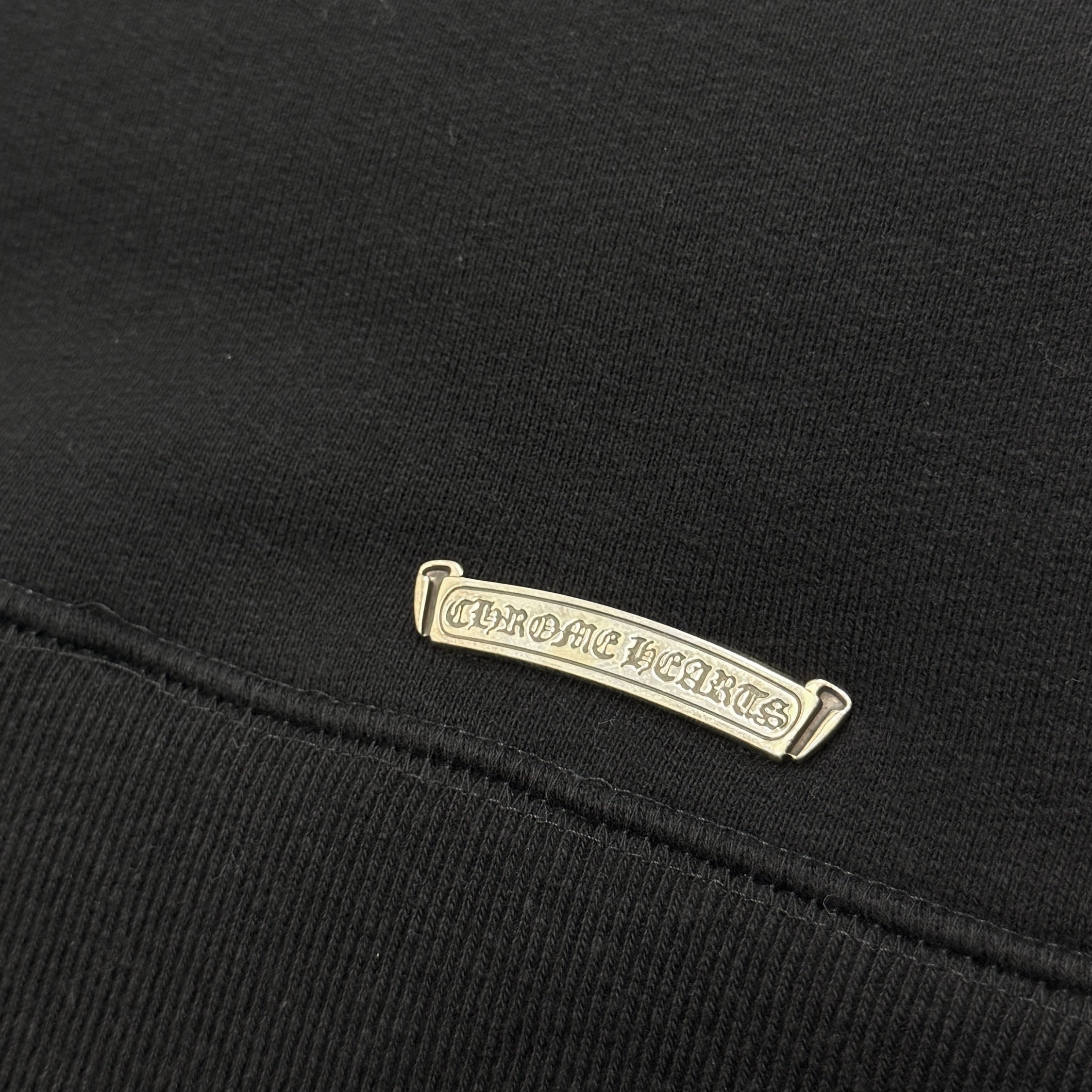 CHROME HEARTS 2025SS Y NOT Cemetery Cross Applique Embroidery Sweatshirt Size M クロムハーツ ワイノット セメタリークロス アップリケ刺繡 スウェットシャツ サイズM