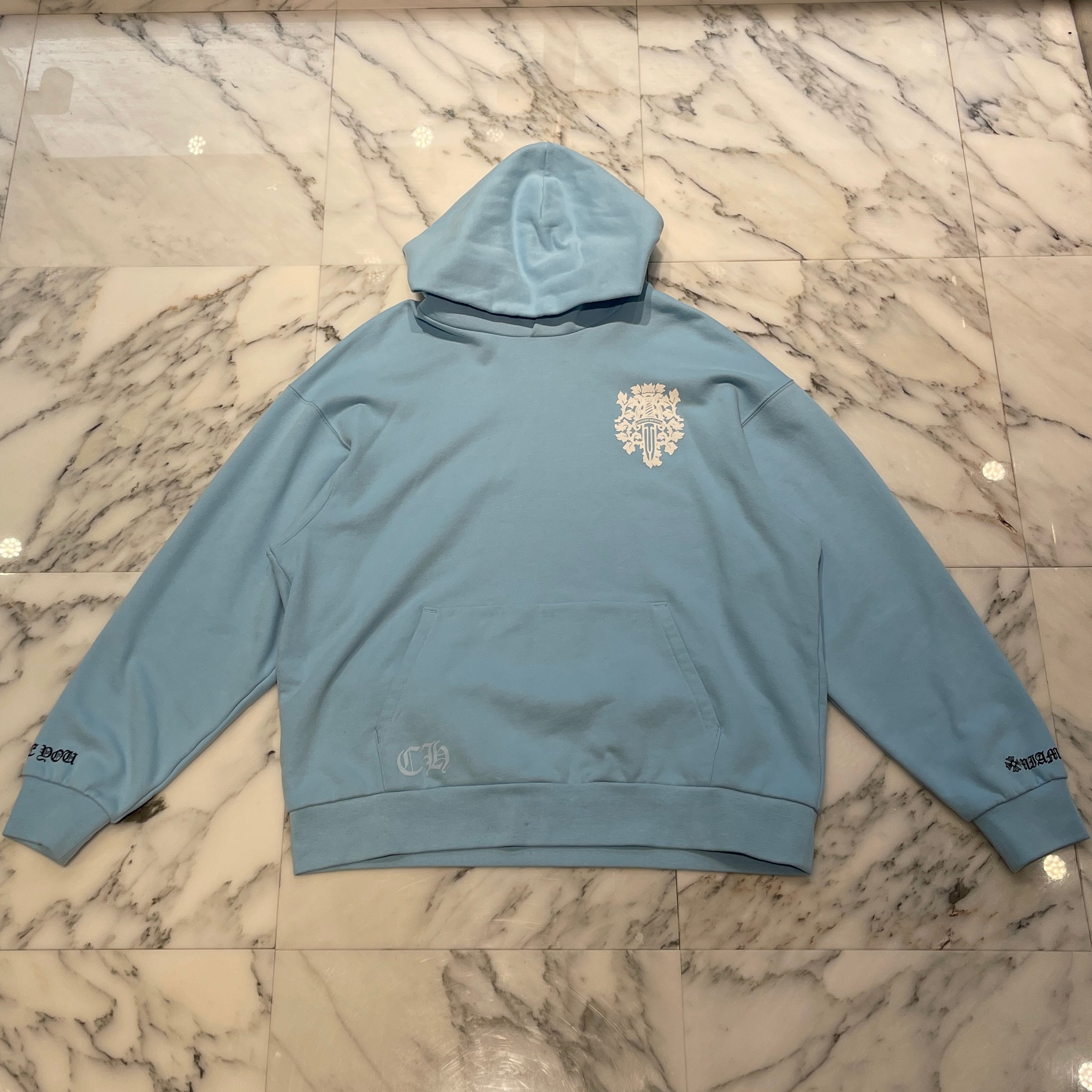 CHROME HEARTS MIAMI Limited Vine Dagger Print Pullover Hoodie Size M クロムハーツ マイアミ限定 ヴァインダガープリント プルオーバーフーディー サイズM