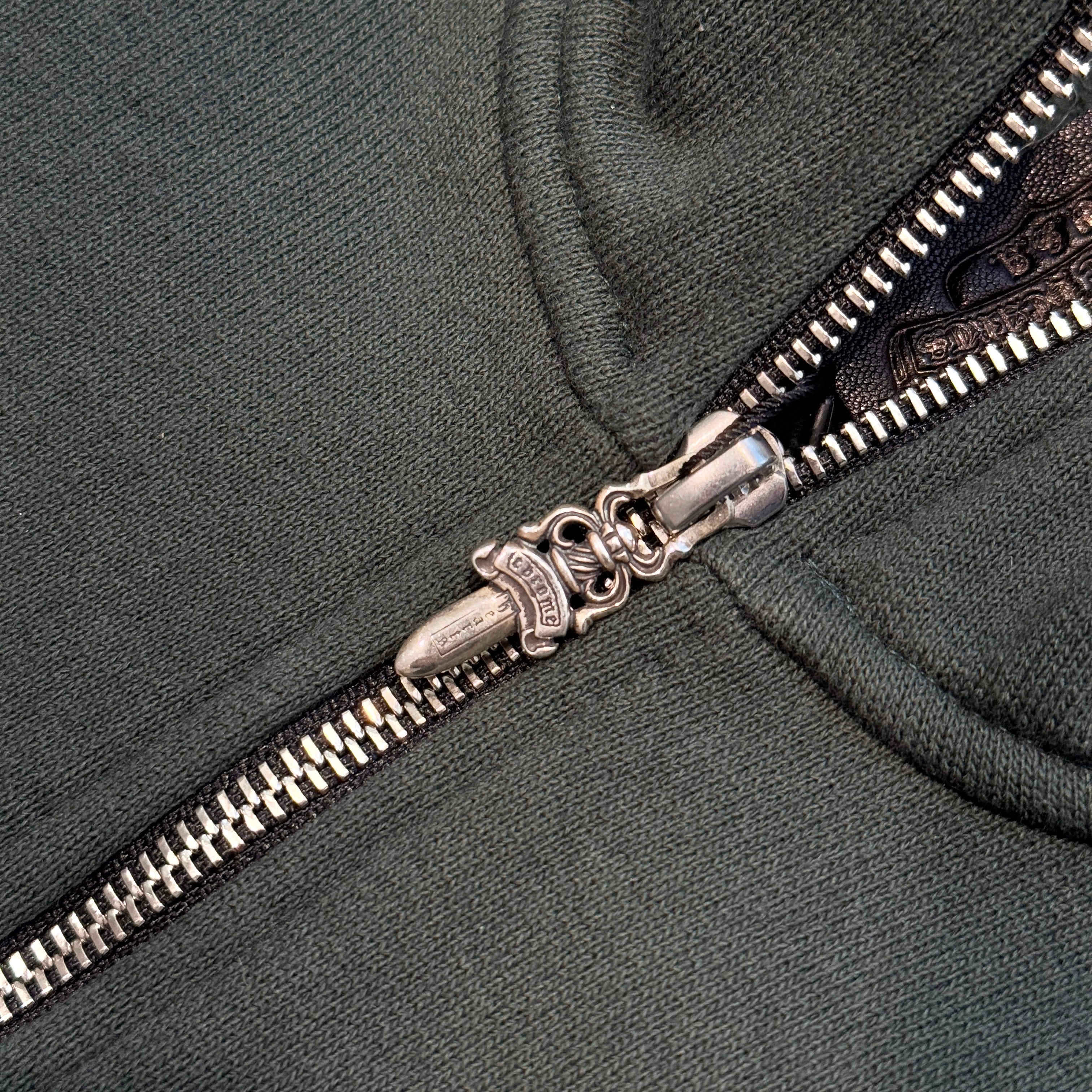 CHROME HEARTS Y NOT SLO RIDE Half Zip Sweat Shirt Size XL クロムハーツ ワイノット スローライド ハーフジップ スウェットシャツ サイズXL