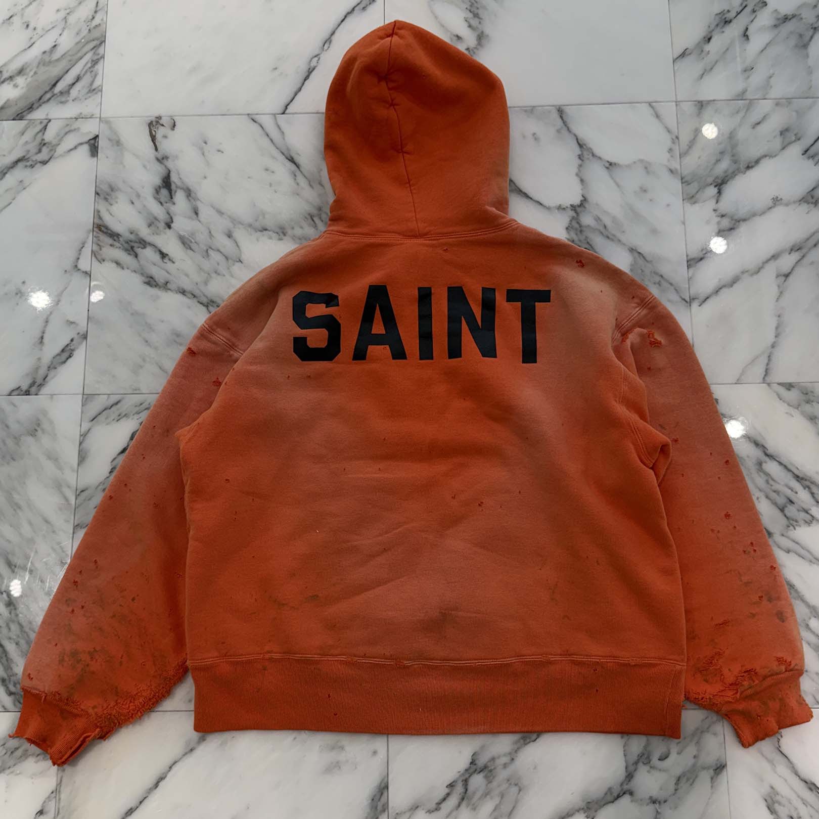 SAINT Mxxxxxx × BerBerJin 2025AW Double Face Pullover Hoodie SM-HR1-0000-C57 Size XL セントマイケル×ベルベルジン ダブルフェイス プルオーバーフーディー サイズXL