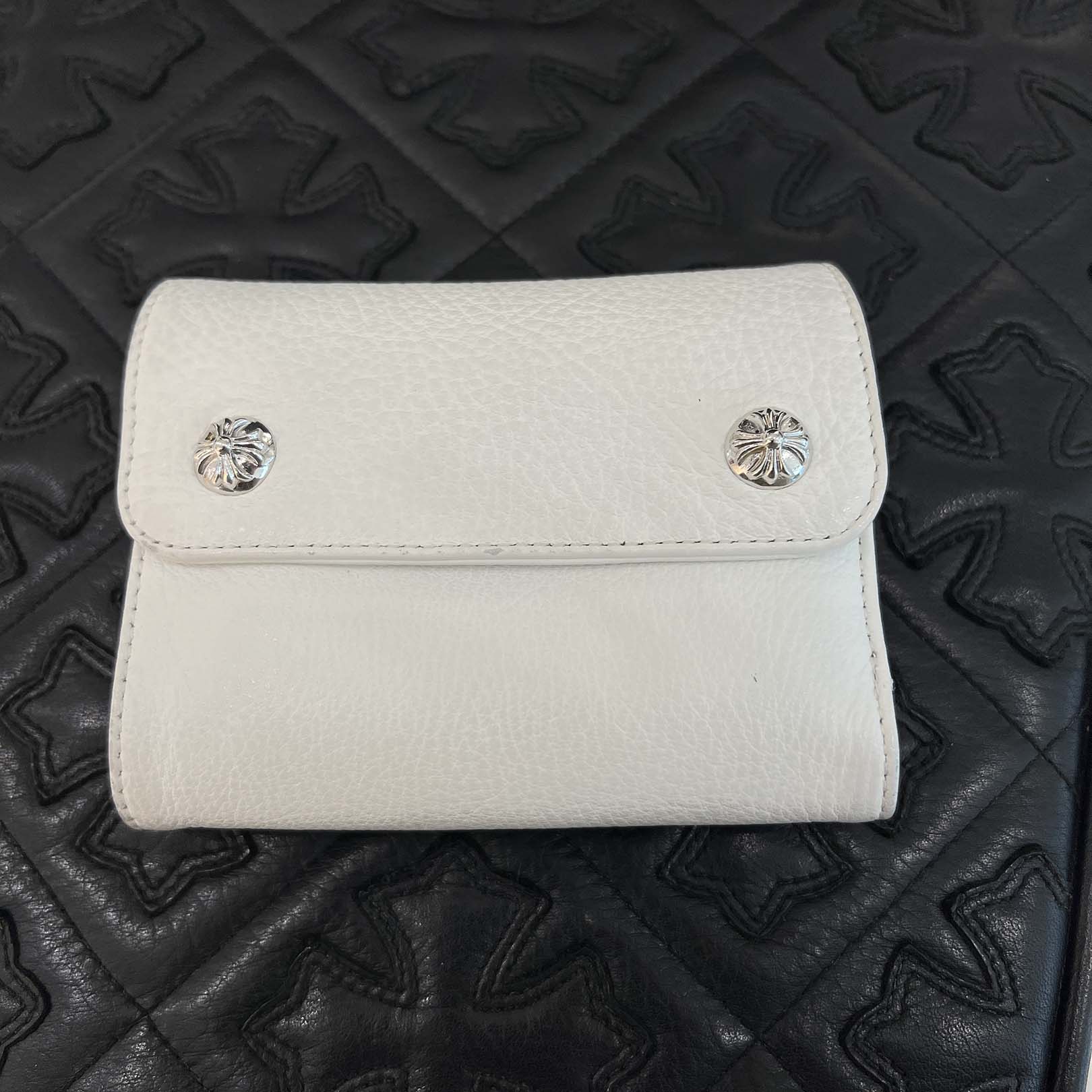 CHROME HEARTS Wave Mini Cross Ball Wallet クロムハーツ ウェイブミニ クロスボール ウォレット