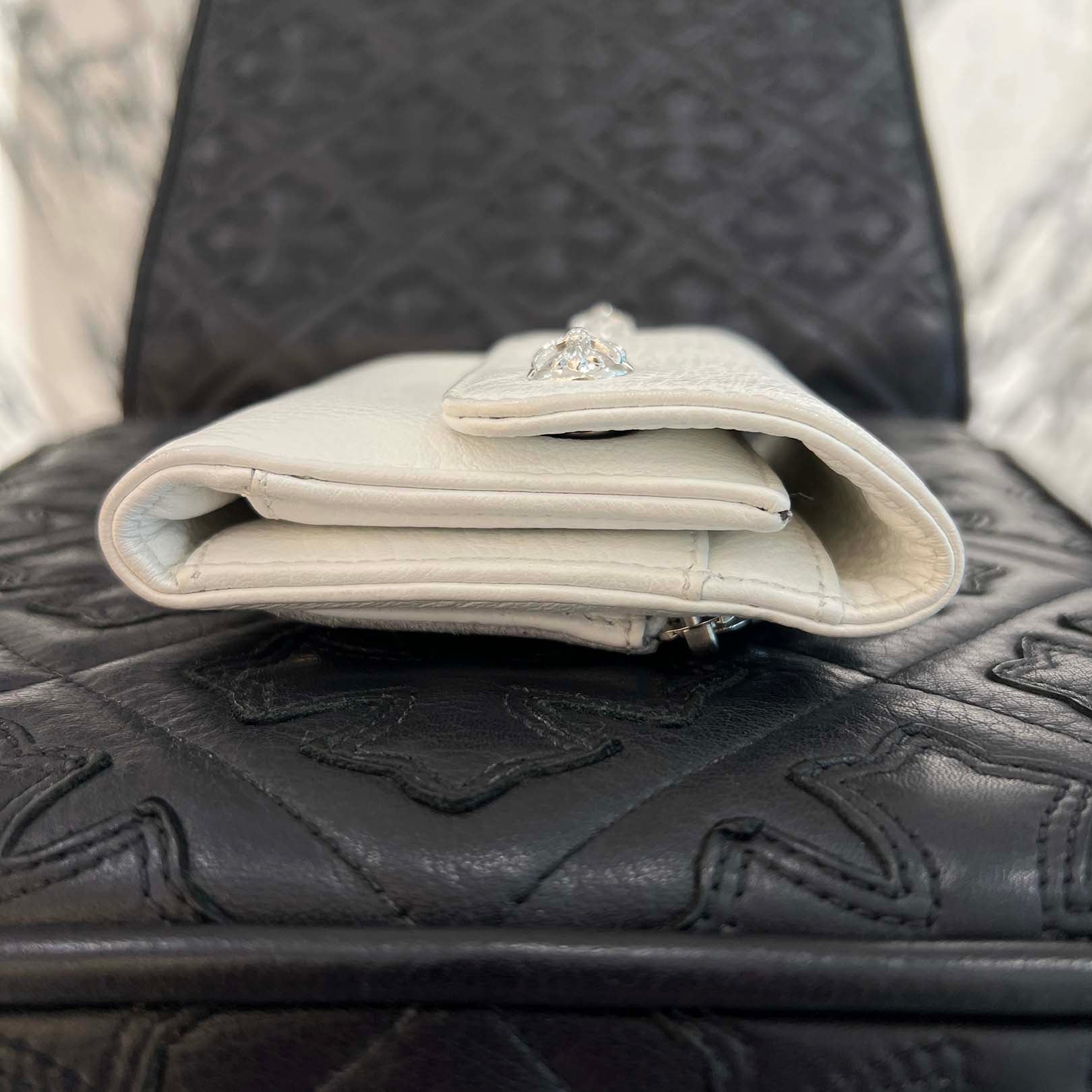 CHROME HEARTS Wave Mini Cross Ball Wallet クロムハーツ ウェイブミニ クロスボール ウォレット