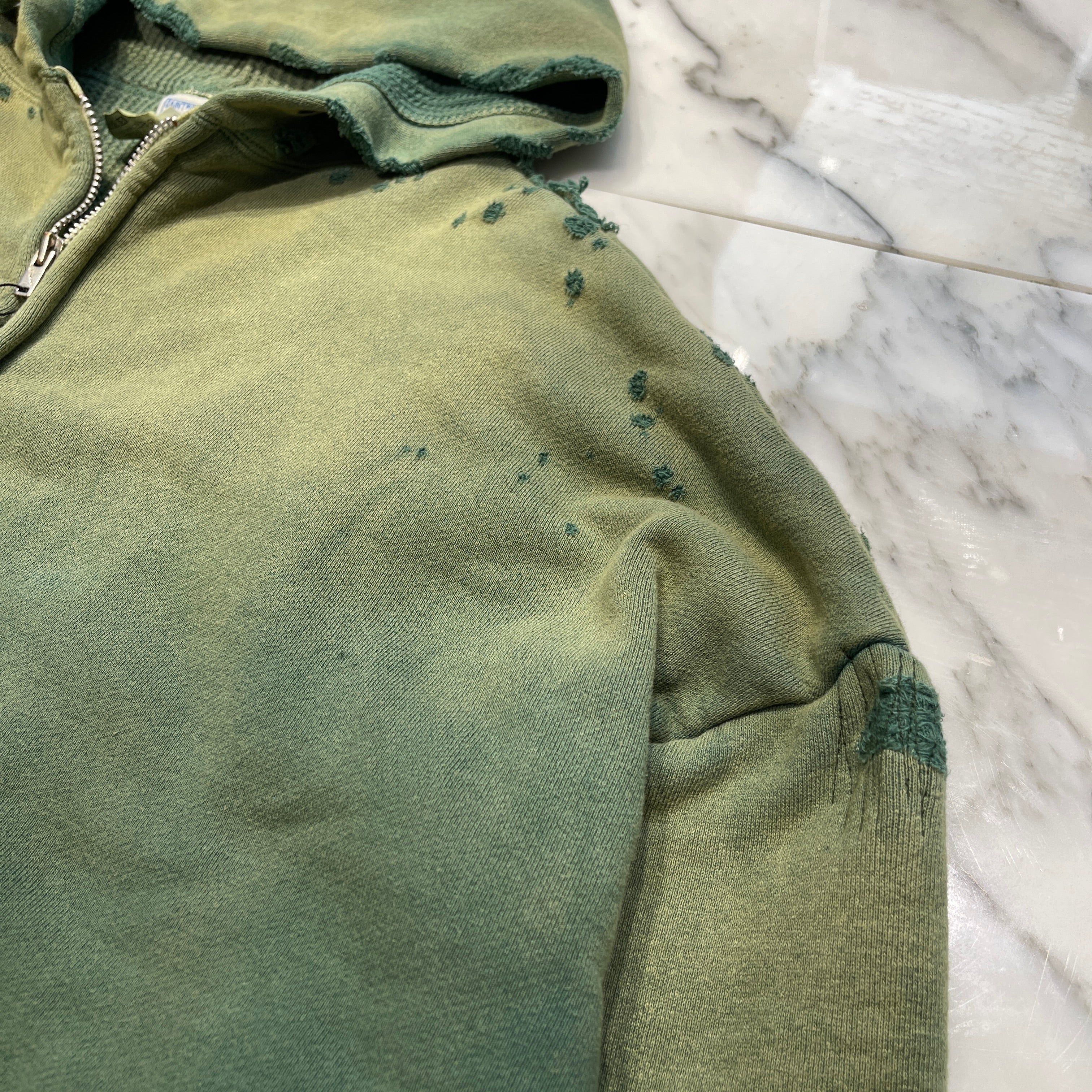 SAINT Mxxxxxx 2024AW DBL FC Zip Up Hoodie SM-YS1-0000-043 Size S セントマイケル ダブルフェイス ジップアップフーディー サイズS