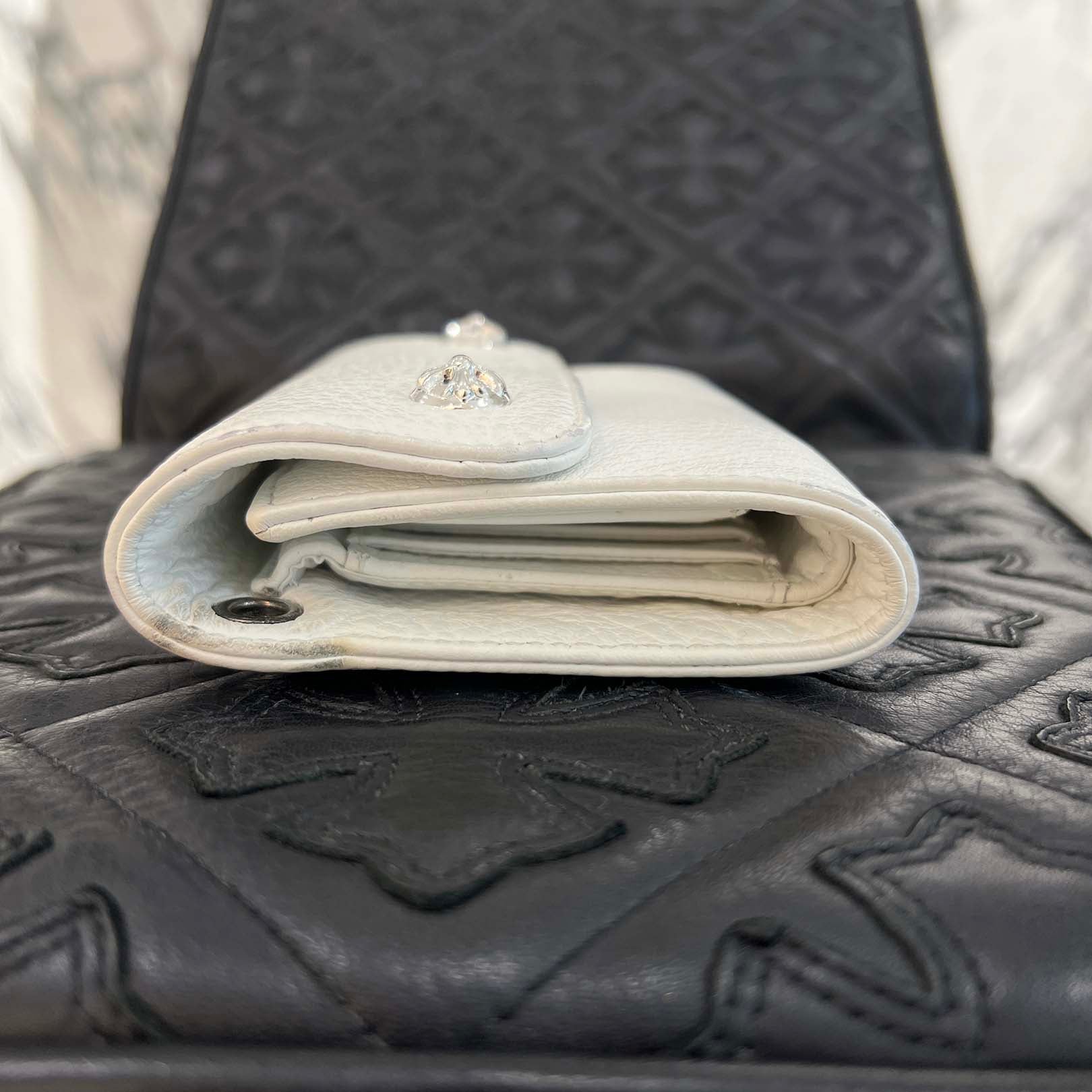 CHROME HEARTS Wave Mini Cross Ball Wallet クロムハーツ ウェイブミニ クロスボール ウォレット