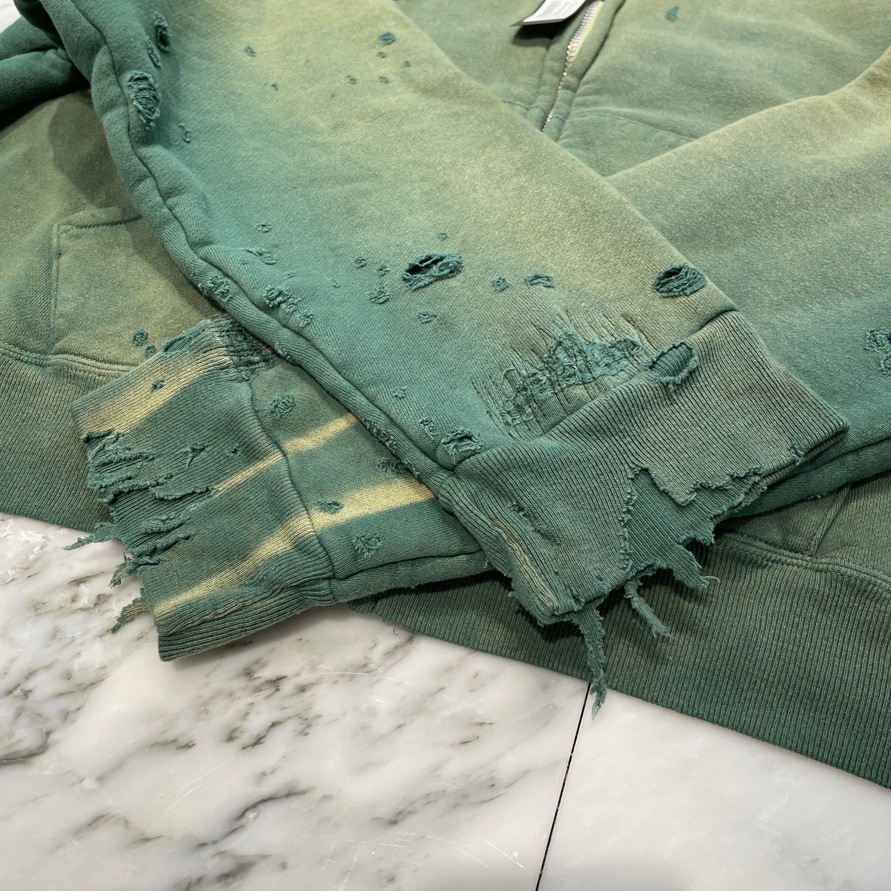 SAINT Mxxxxxx 2024AW DBL FC Zip Up Hoodie SM-YS1-0000-043 Size S セントマイケル ダブルフェイス ジップアップフーディー サイズS