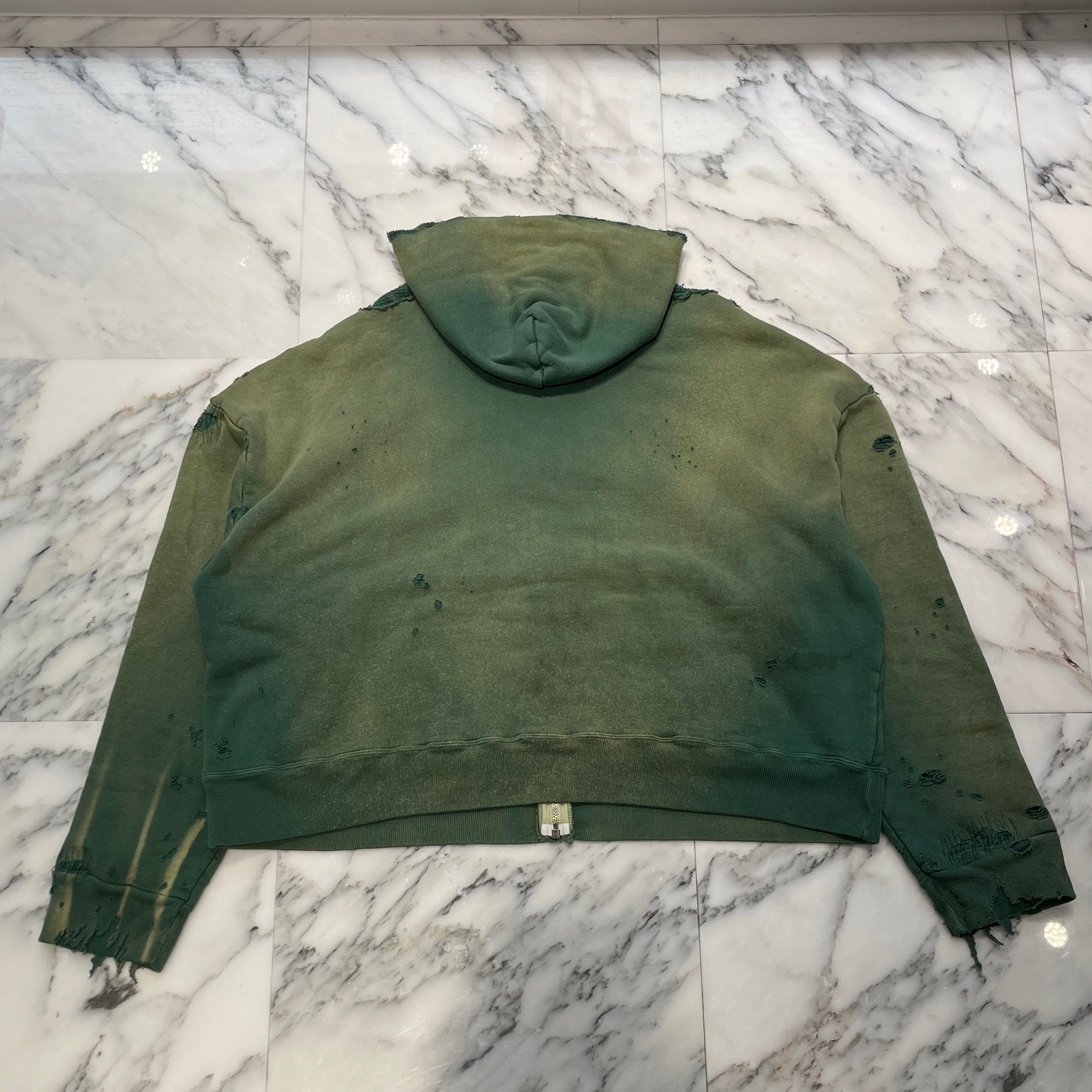 SAINT Mxxxxxx 2024AW DBL FC Zip Up Hoodie SM-YS1-0000-043 Size S セントマイケル ダブルフェイス ジップアップフーディー サイズS