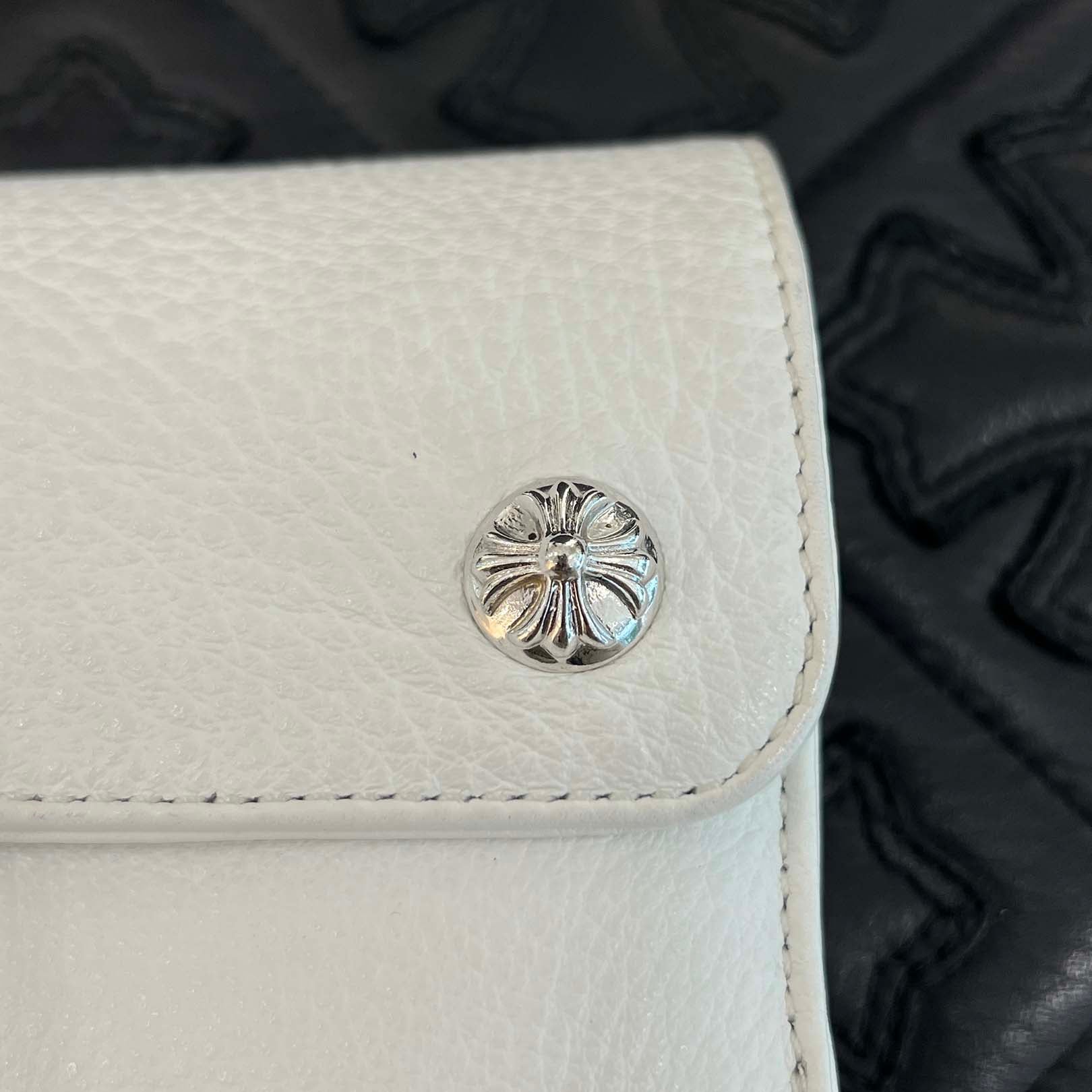 CHROME HEARTS Wave Mini Cross Ball Wallet クロムハーツ ウェイブミニ クロスボール ウォレット