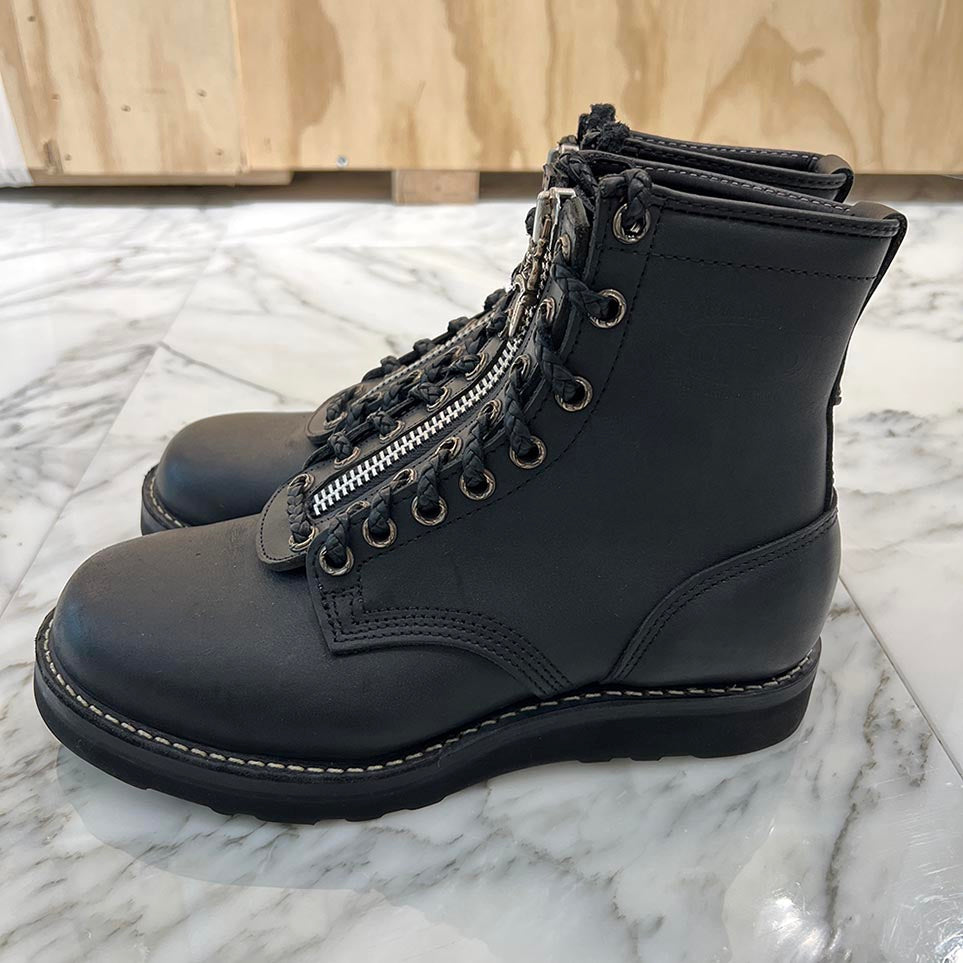 CHROME HEARTS × WESCO Custom JOBMASTER Leather Boots Size 9 1/2E (約27.5cm) クロムハーツ × ウェスコ カスタム ジョブマスター レザーブーツ サイズ9 1/2E (約27.5cm)