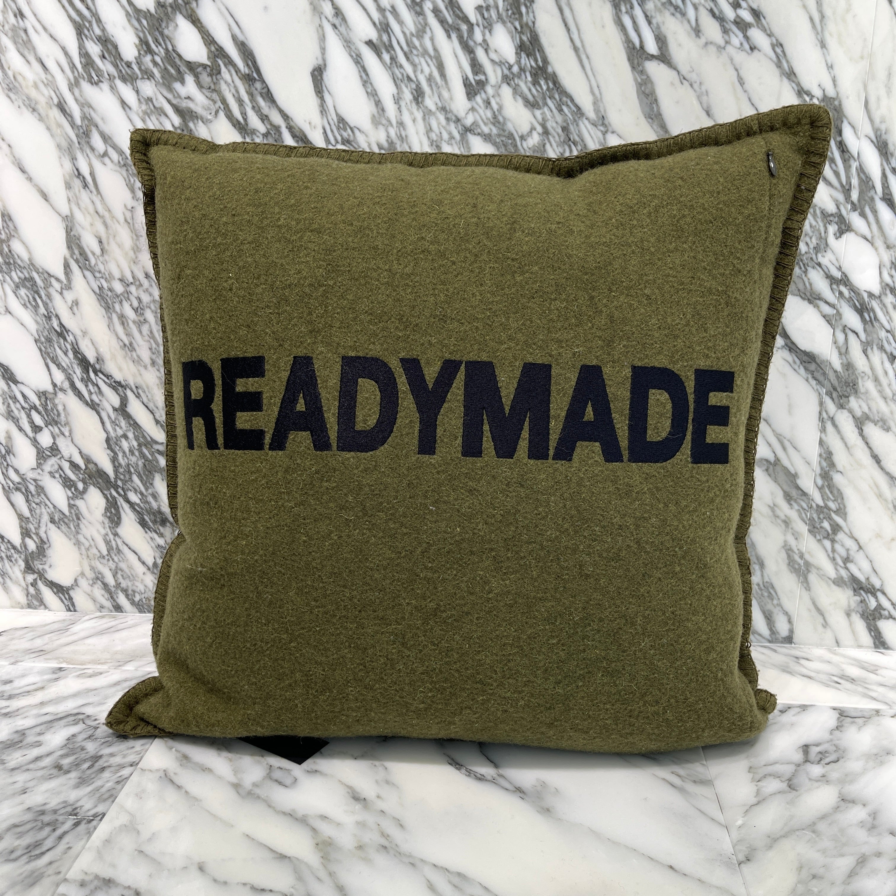 READYMADE Vintage Army Blanket Cushion RE-WO-OR-00-00-81 レディメイド ヴィンテージ アーミーブランケット クッション