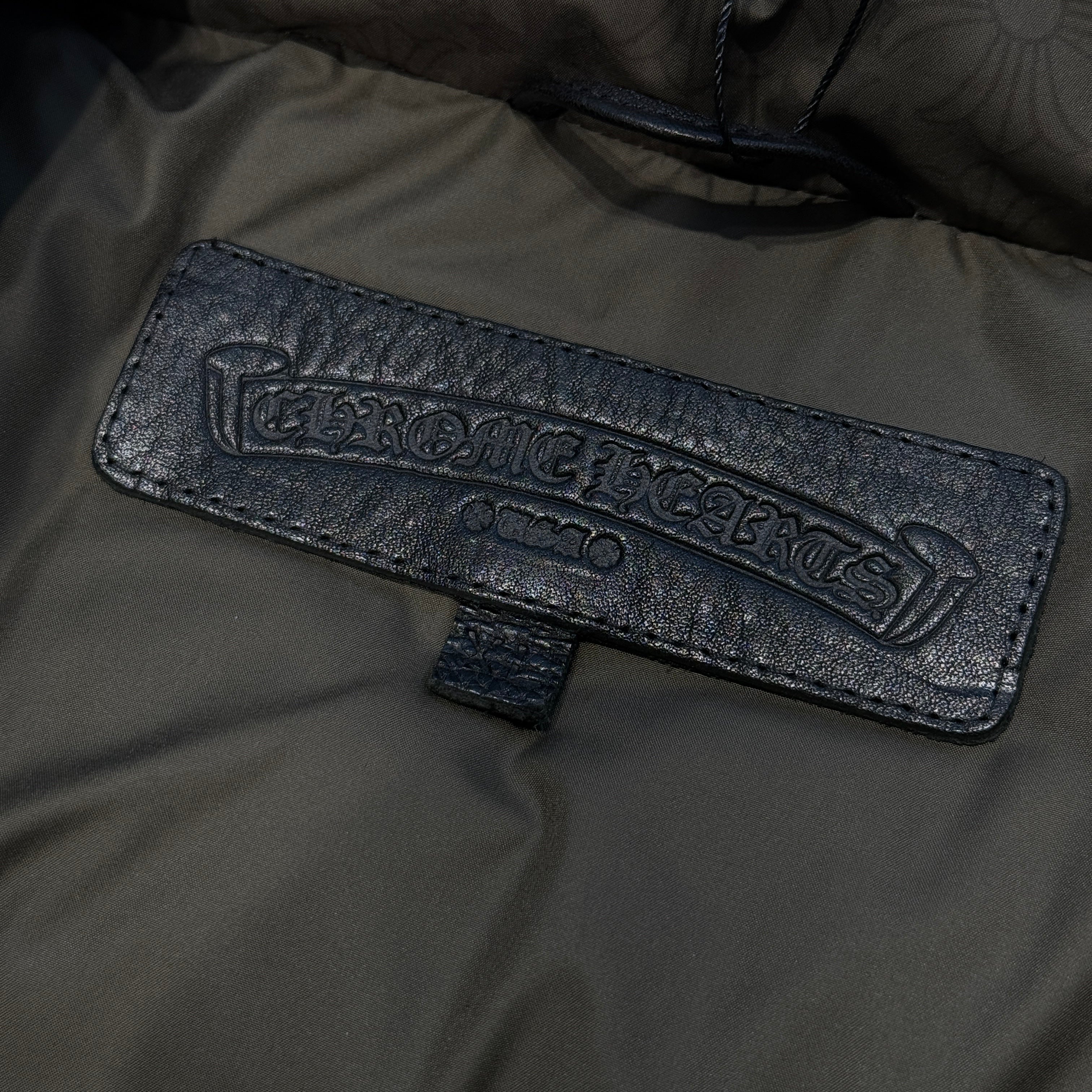 CHROME HEARTS CH Plus Stiff Down Vest Size S クロムハーツ CH
