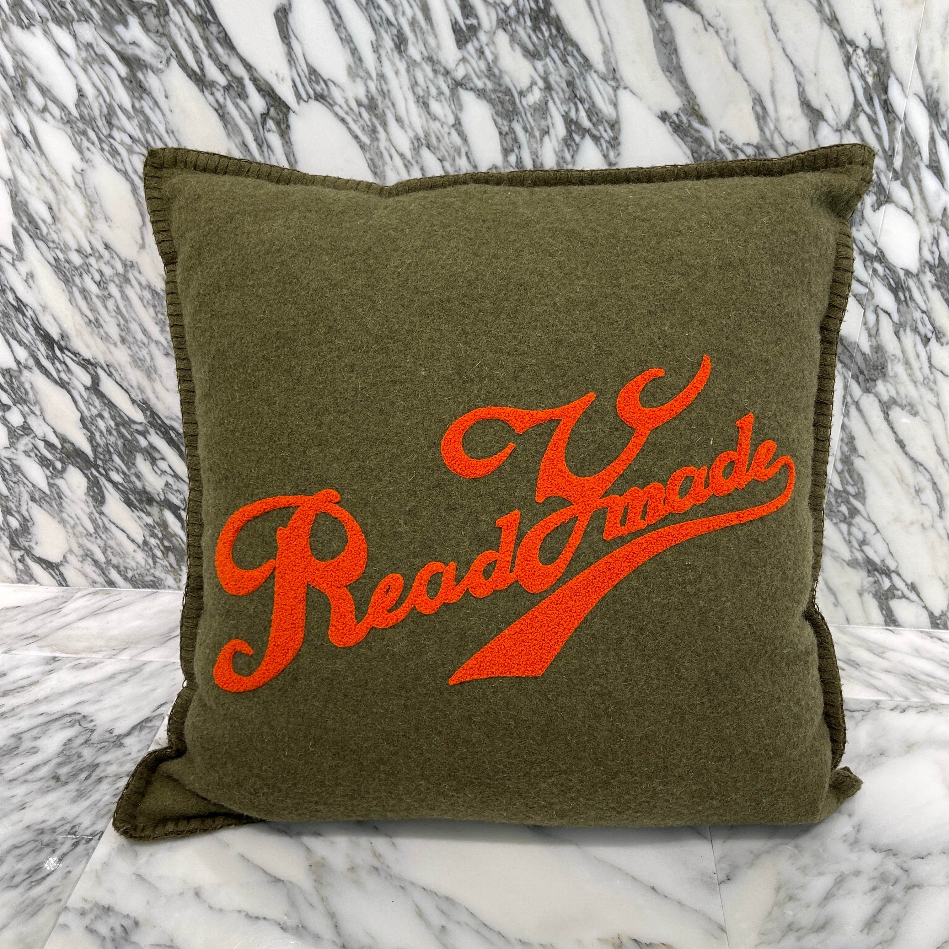 READYMADE Vintage Army Blanket Cushion RE-WO-OR-00-00-81 レディメイド ヴィンテージ アーミーブランケット クッション
