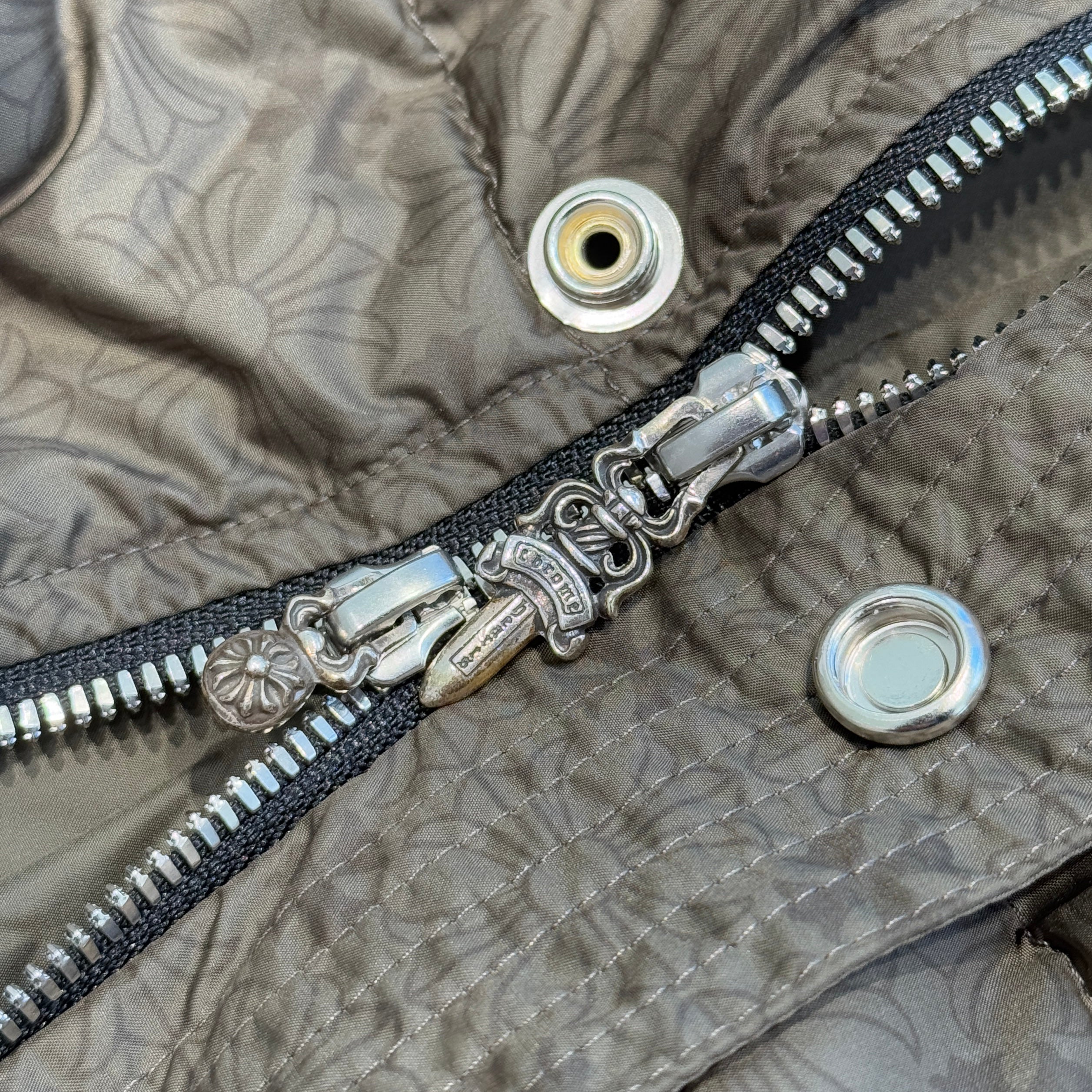 CHROME HEARTS CH Plus Stiff Down Vest Size XL クロムハーツ CHプラススティッフダウンベスト サイズXL