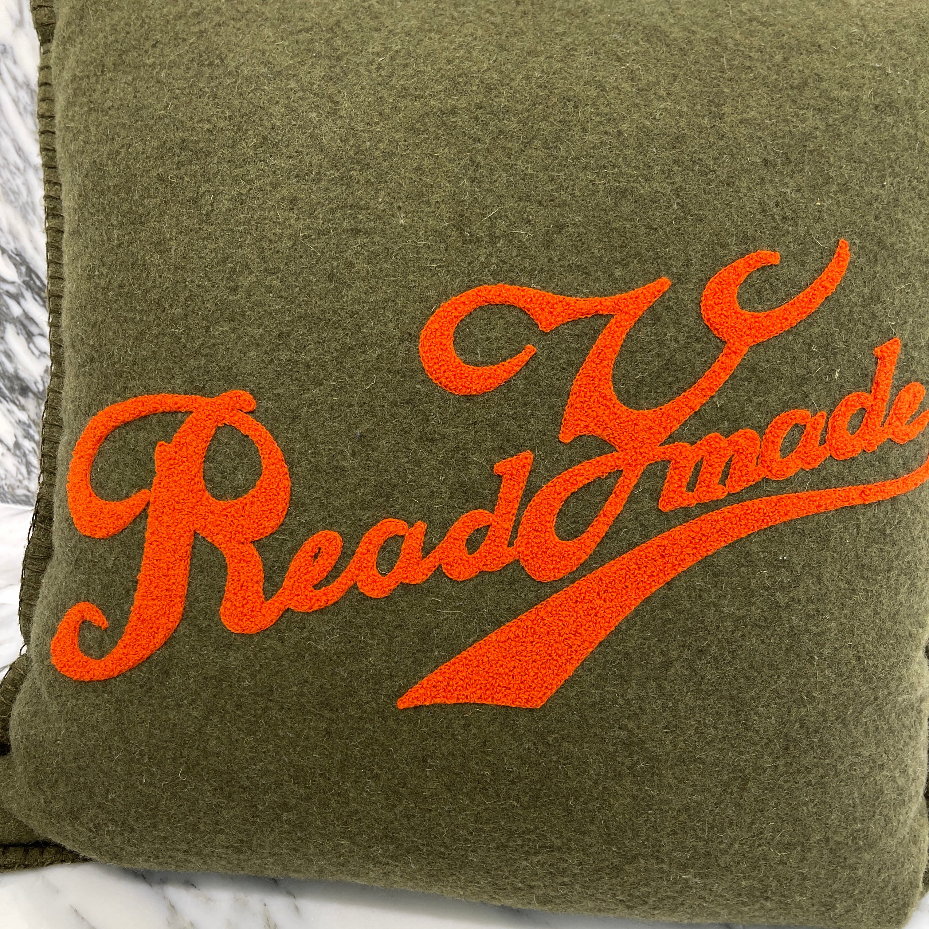 READYMADE Vintage Army Blanket Cushion RE-WO-OR-00-00-81 レディメイド ヴィンテージ アーミーブランケット クッション