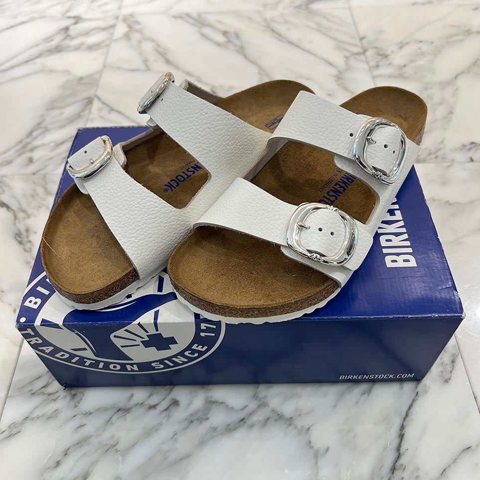 CHROME HEARTS × BIRKENSTOCK Gunslinger Buckle Arizona Suede