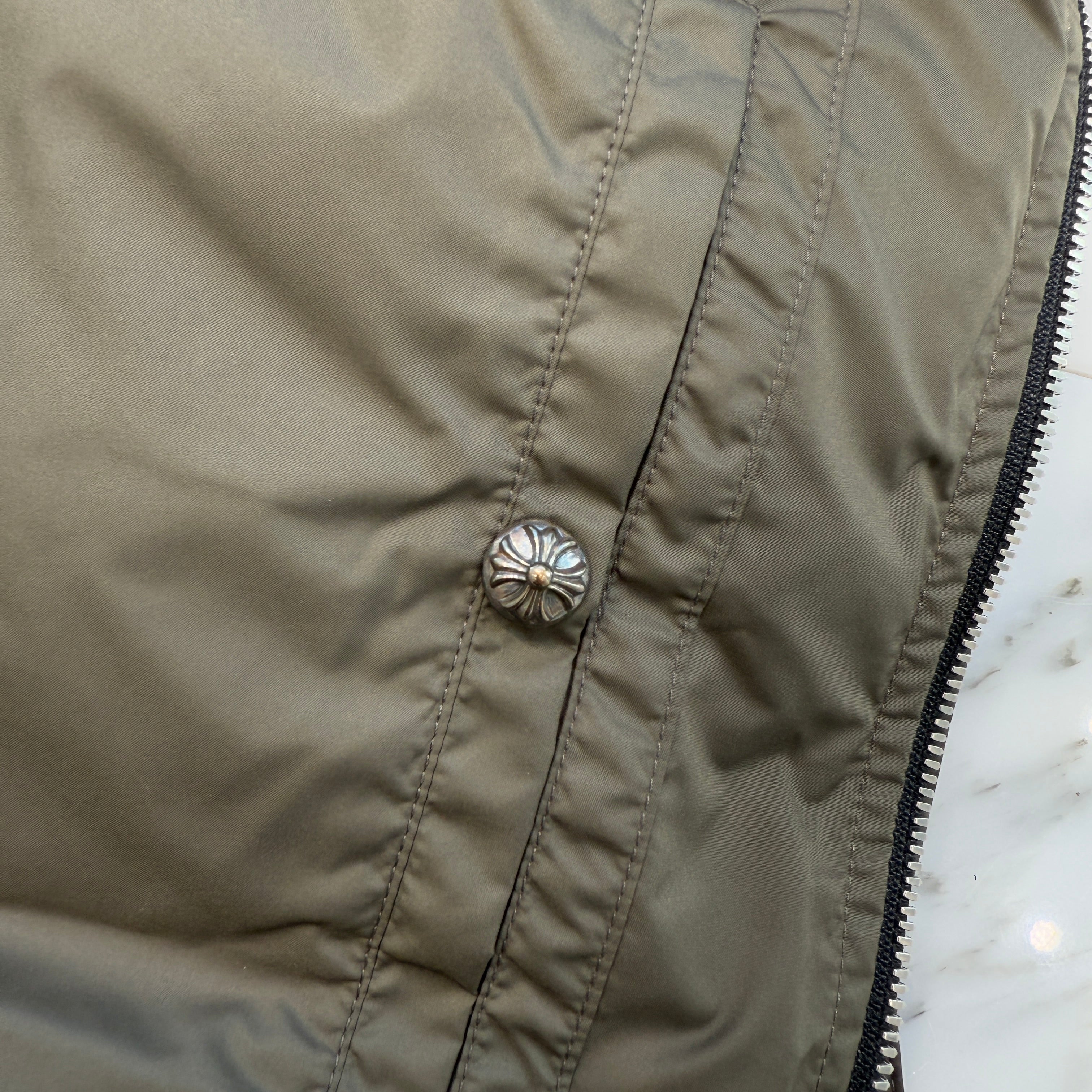 CHROME HEARTS CH Plus Stiff Down Vest Size XL クロムハーツ CHプラススティッフダウンベスト サイズXL