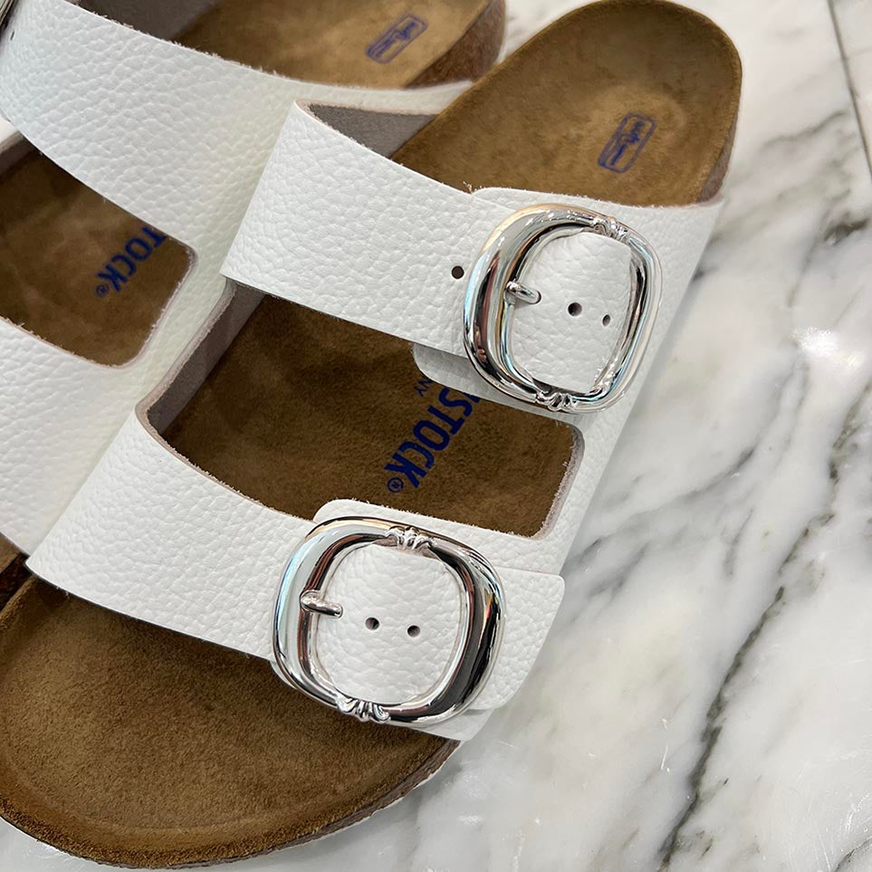 CHROME HEARTS × BIRKENSTOCK Gunslinger Buckle Arizona Suede Leather Sandals Size 41 (26.5cm) クロムハーツ × ビルケンシュトック ガンスリンガーバックル アリゾナ スエードレザー サンダル サイズ41 (26.5cm)