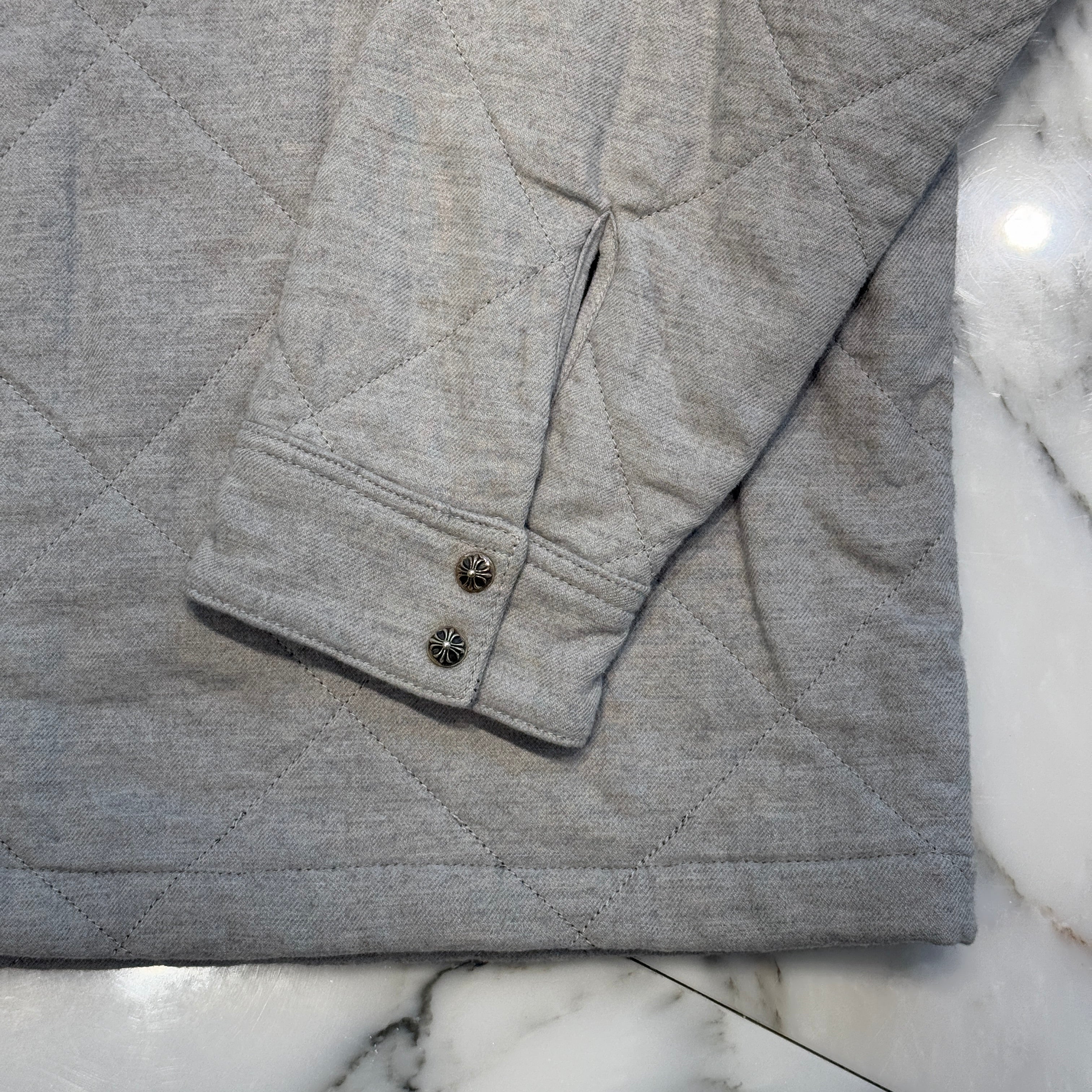 CHROME HEARTS WORK DOG FBRC Shirt Jacket Size XL クロムハーツ ワークドッグ ファブリックシャツジャケット サイズXL