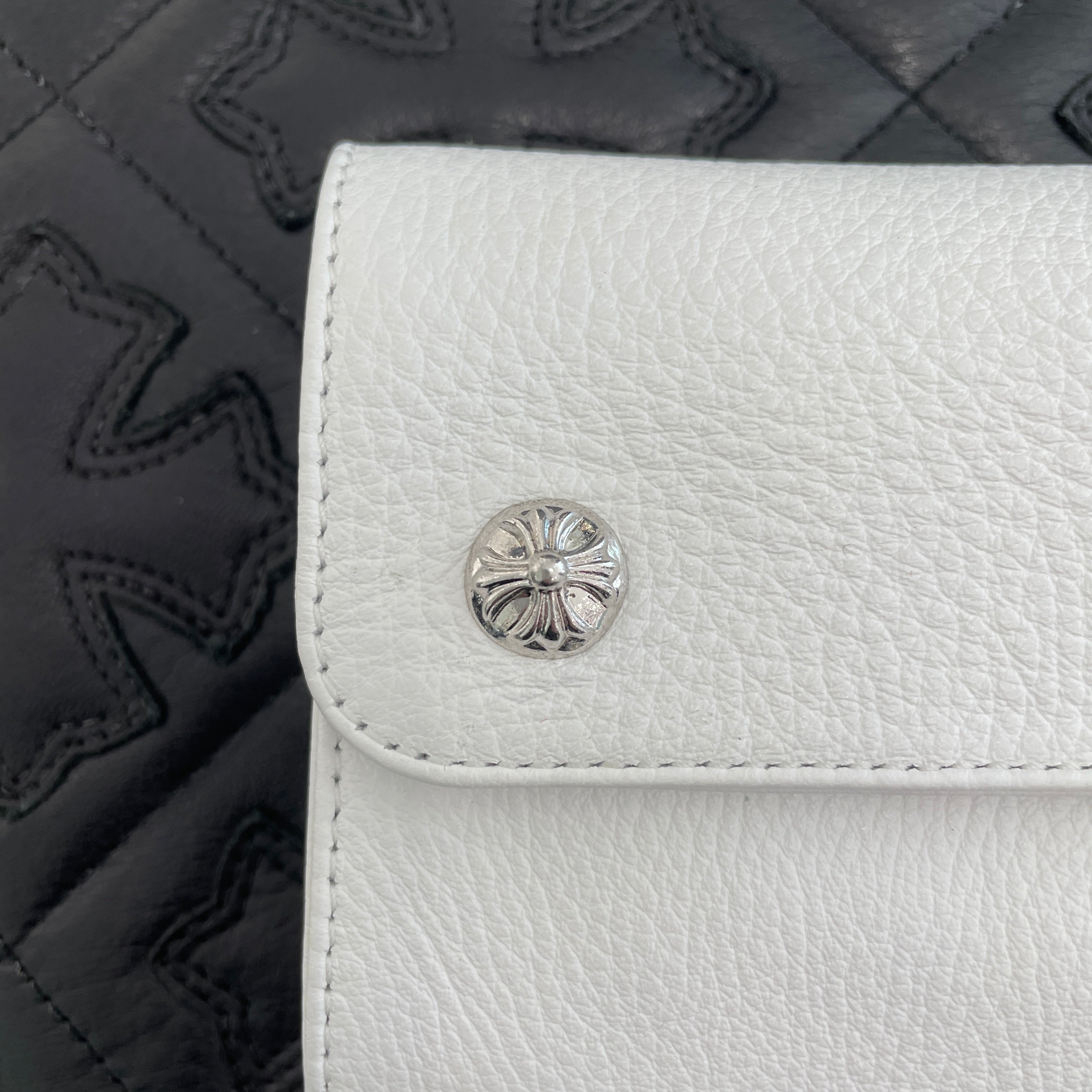 CHROME HEARTS Wave Mini Cross Ball Wallet クロムハーツ ウェイブミニ クロスボール ウォレット