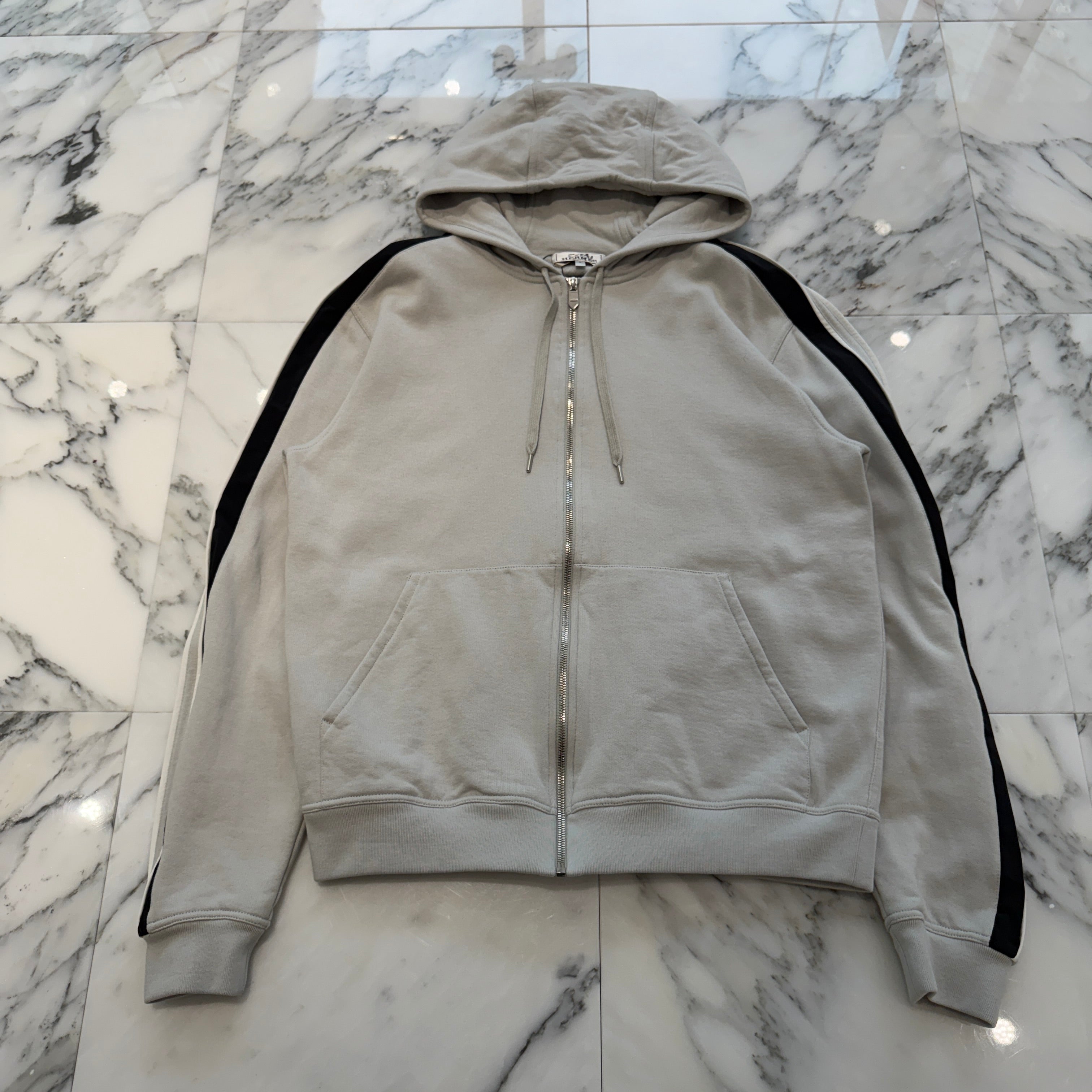 HERMES 2024SS RUN H Zip Up Hoodie Size L エルメス ランH ジップアップフーディ サイズL