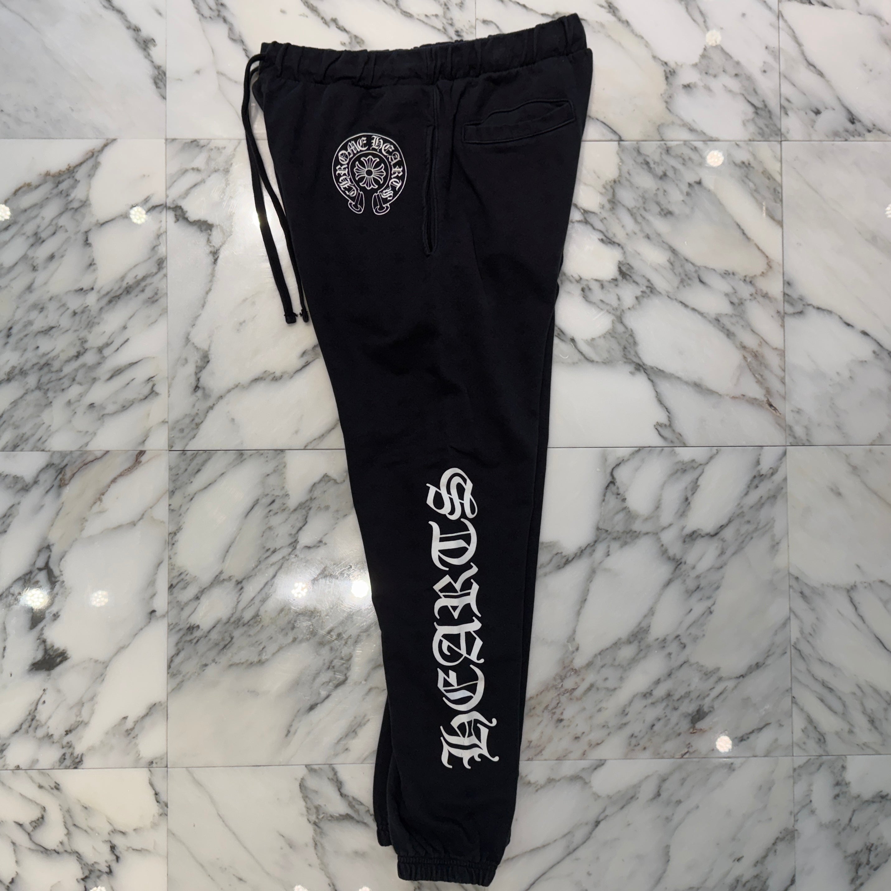 CHROME HEARTS CH Plus Side Logo Sweat Long Pants クロムハーツ CHプラス総柄 サイドロゴ スウェットロングパンツ サイズXL