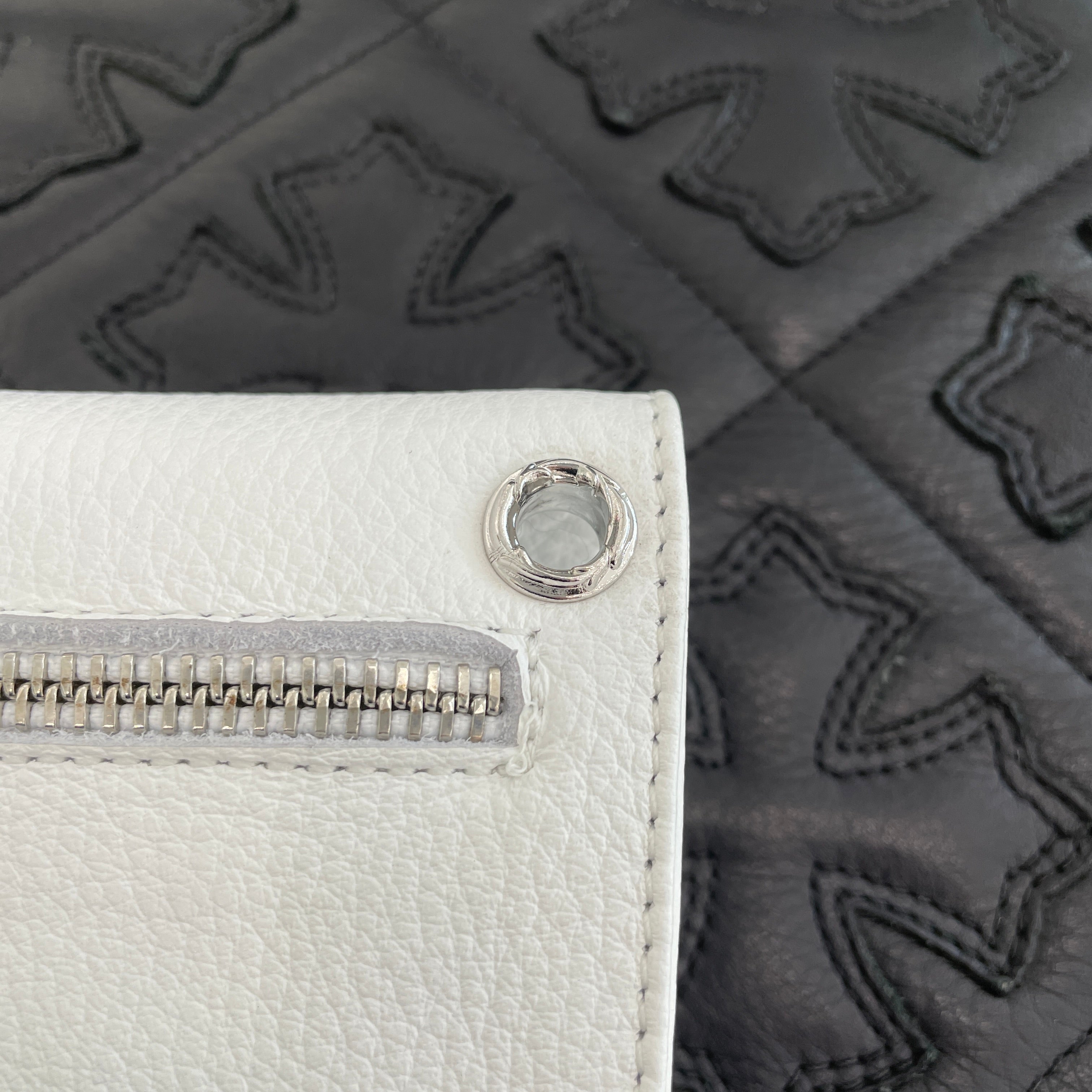 CHROME HEARTS Wave Mini Cross Ball Wallet クロムハーツ ウェイブミニ クロスボール ウォレット