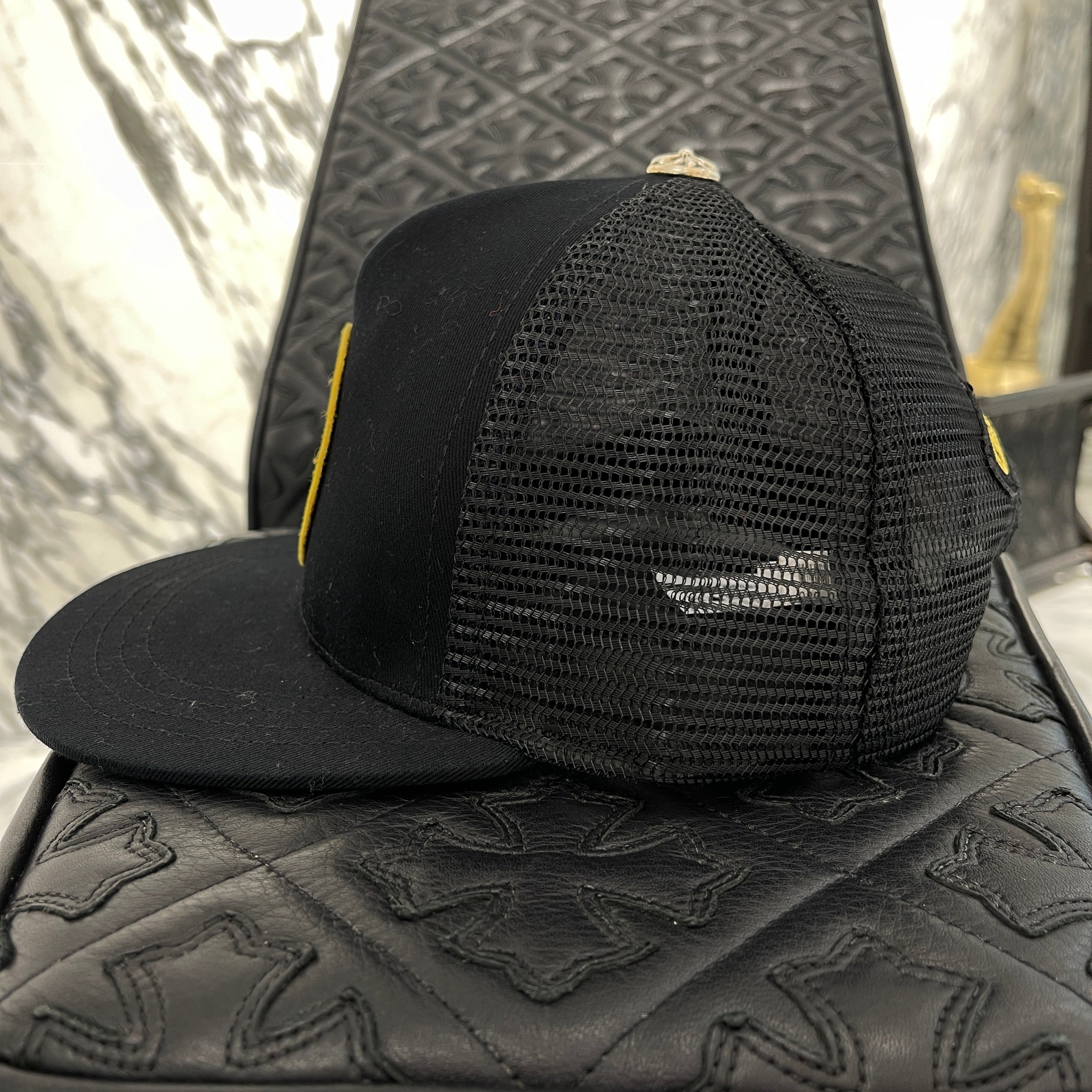 CHROME HEARTS Yellow CH Plus Trucker Cap Size ONE SIZE（53-60）クロムハーツ イエロー CHプラス トラッカーキャップ サイズONE SIZE（53-60）