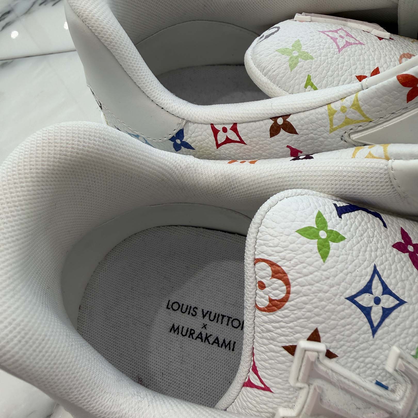 LOUIS VUITTON × Takashi Murakami Monogram LV x TM Trainer Sneakers Size 8 1/2（約27cm程度） ルイヴィトン×村上隆 モノグラム LV × TM トレイナー スニーカー サイズ8 1/2（約27cm程度）