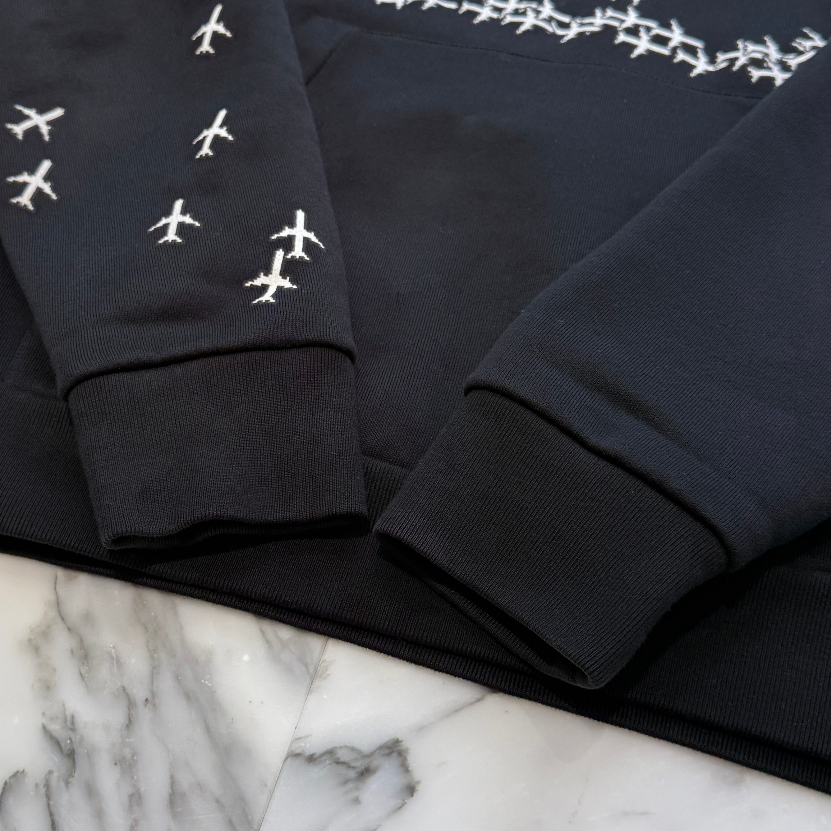 LOUIS VUITTON 2020SS Plane Printed Hoodie HIY43W Size S ルイヴィトン プレーン プリンテッド フーディー サイズS